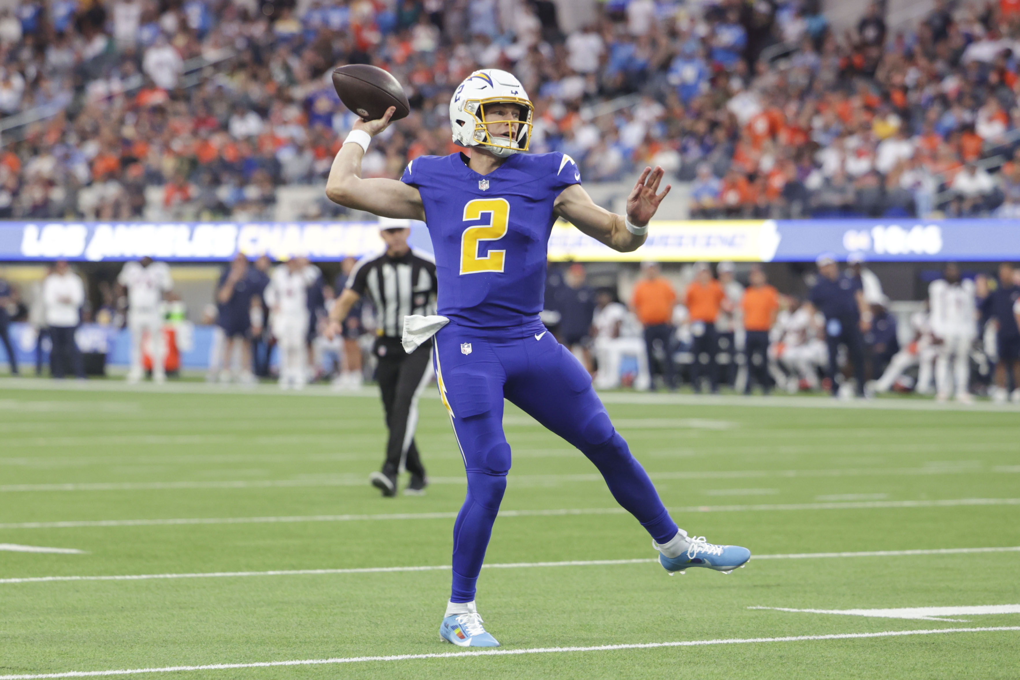 NFL confidence pool picks Week 15 Easton Stick LA Chargers
