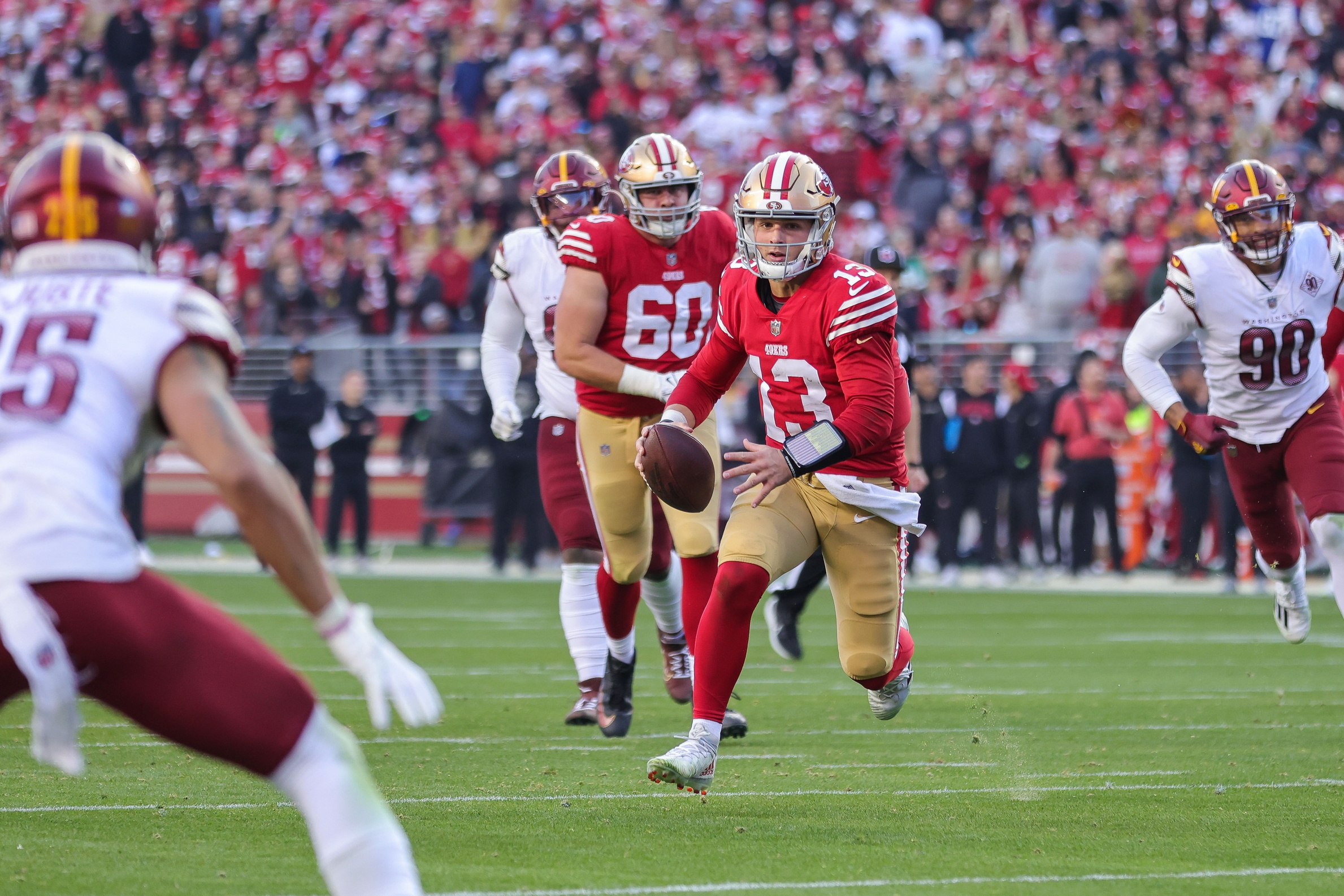 NFL confidence pool picks Week 17 Brock Purdy San Francisco 49ers