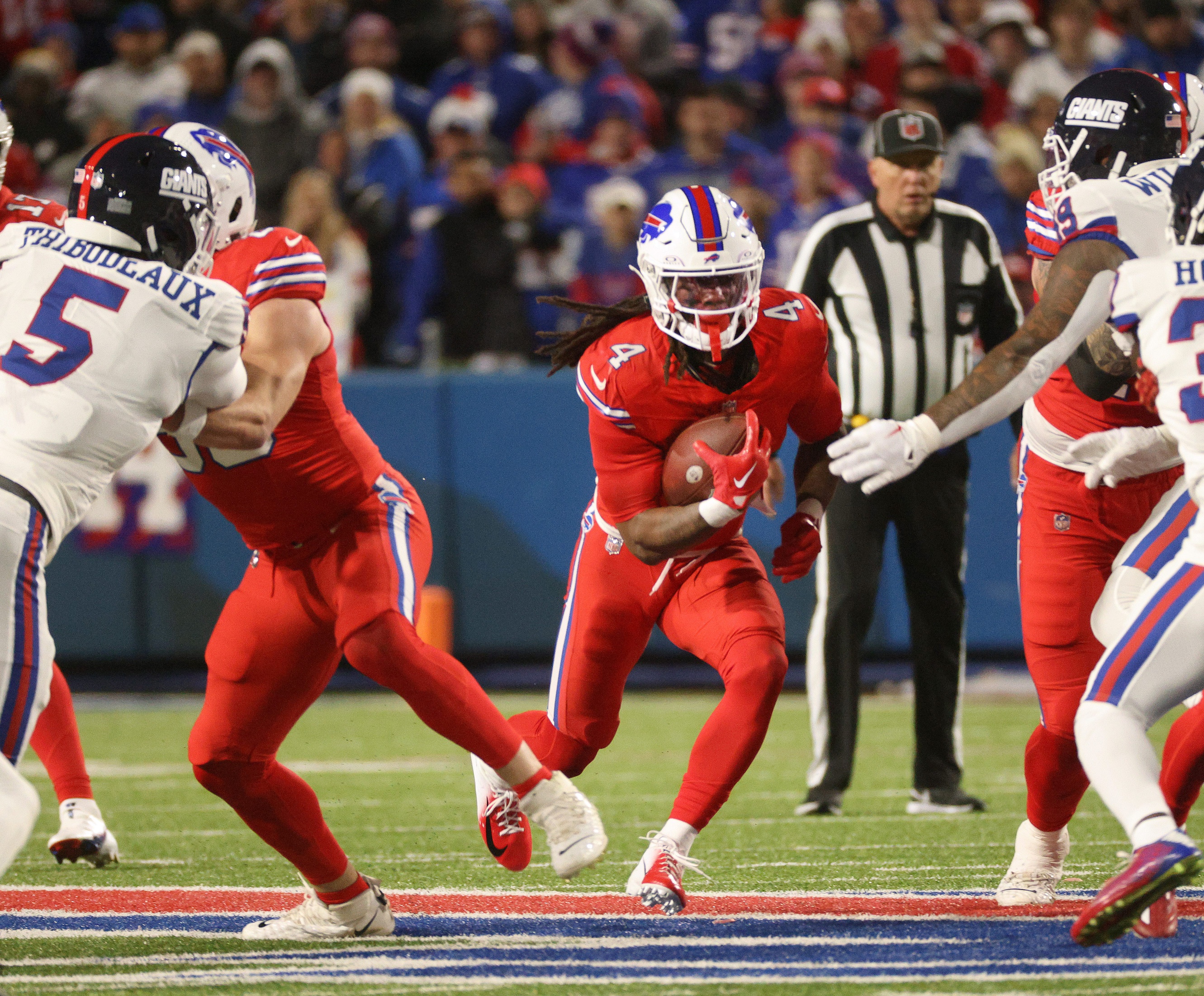NFL confidence pool picks Week 7 James Cook Buffalo Bills