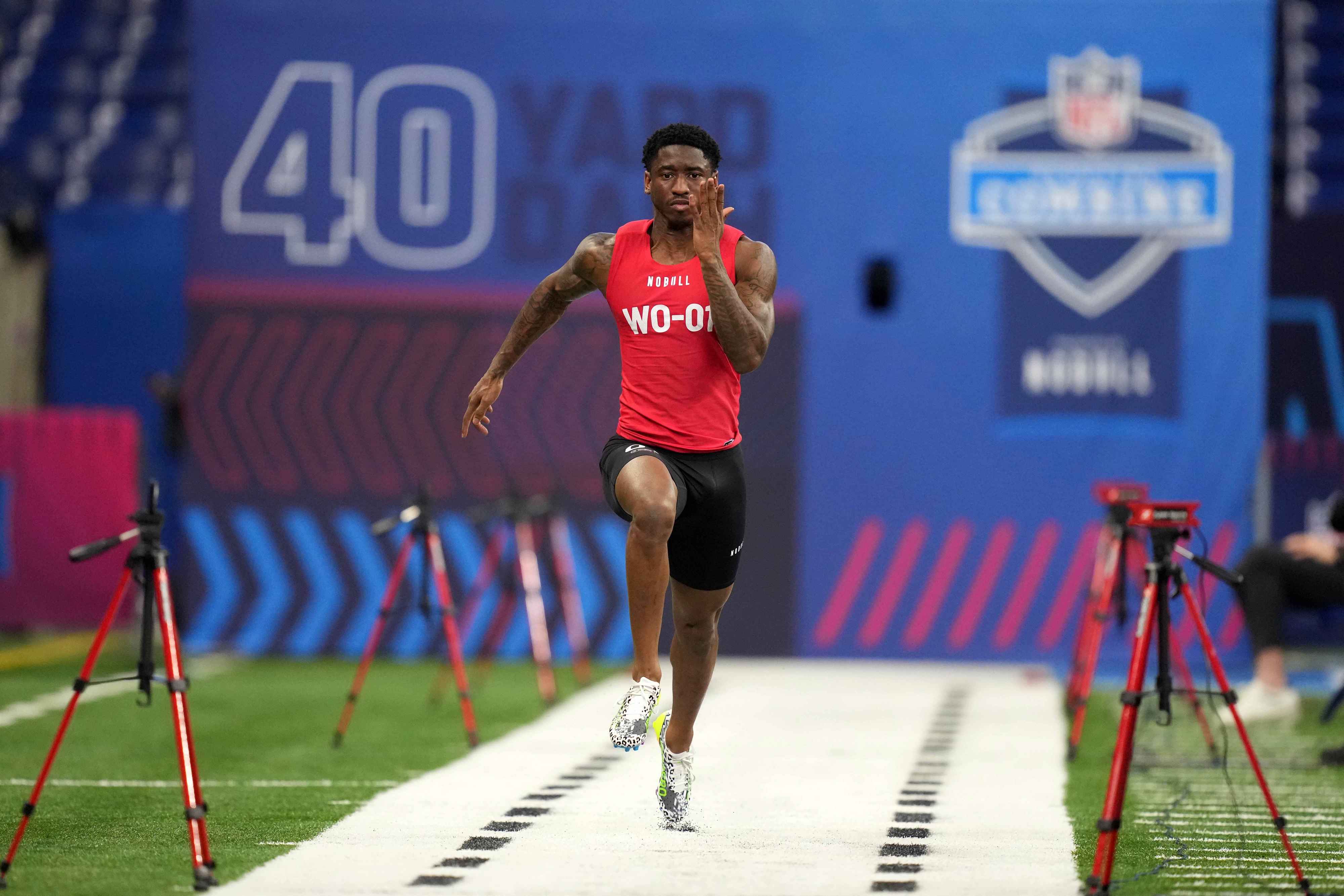 NFL Draft predictions wide receivers odds Jordan Addison