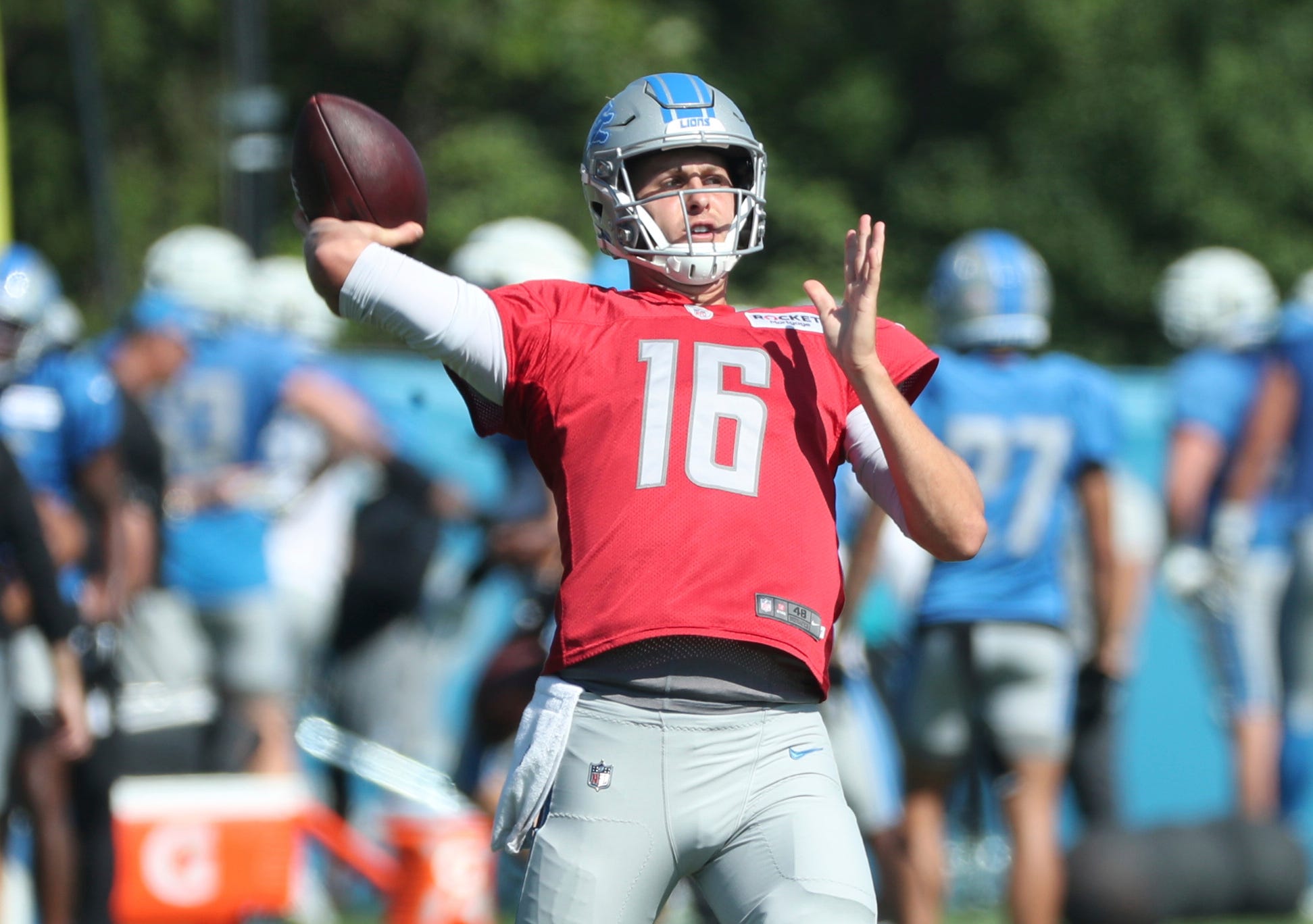 NFL office pool picks Week 1 Jared Goff Detroit Lions
