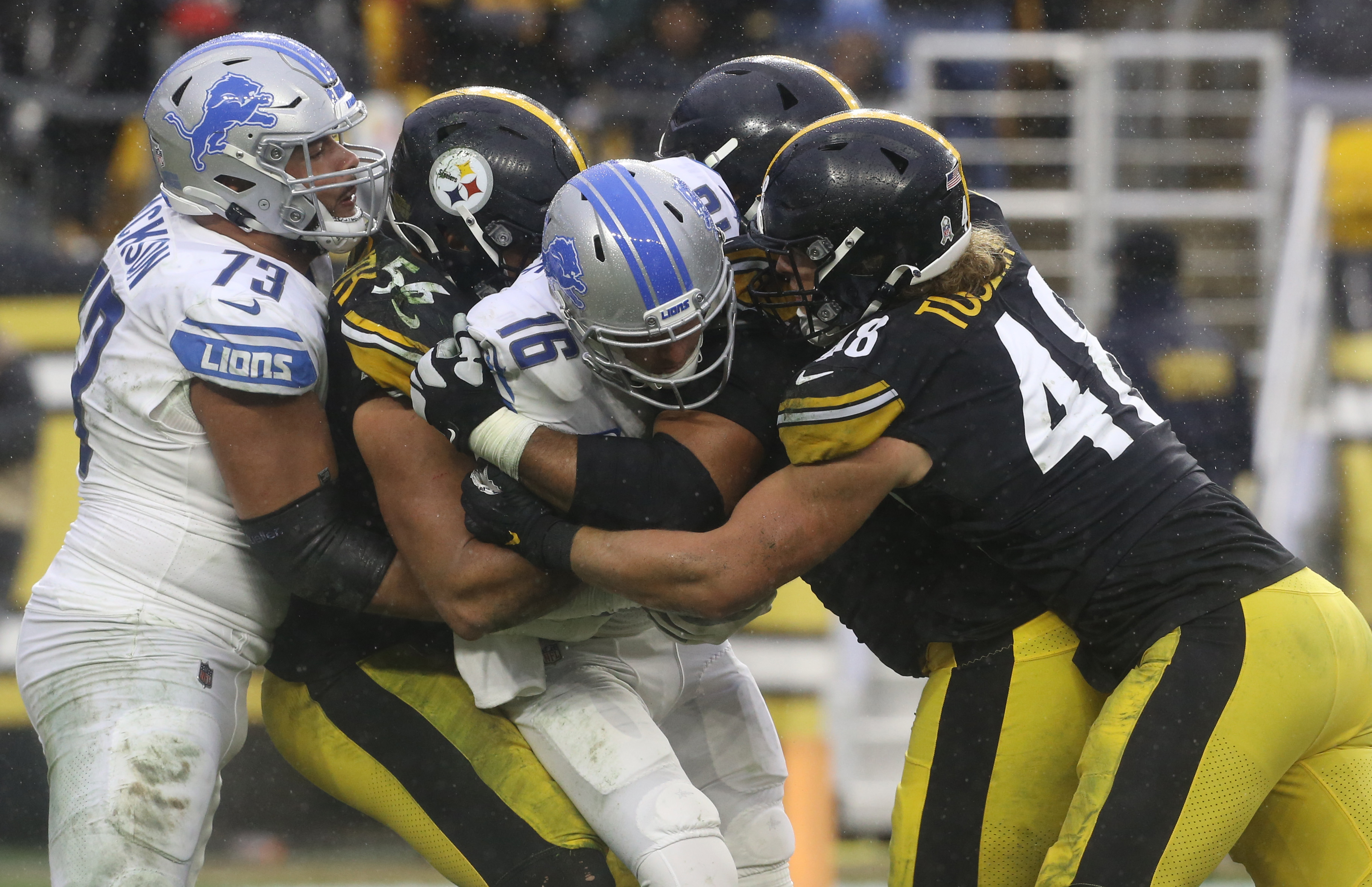 NFL office pool picks Week 12 Jared Goff Detroit Lions
