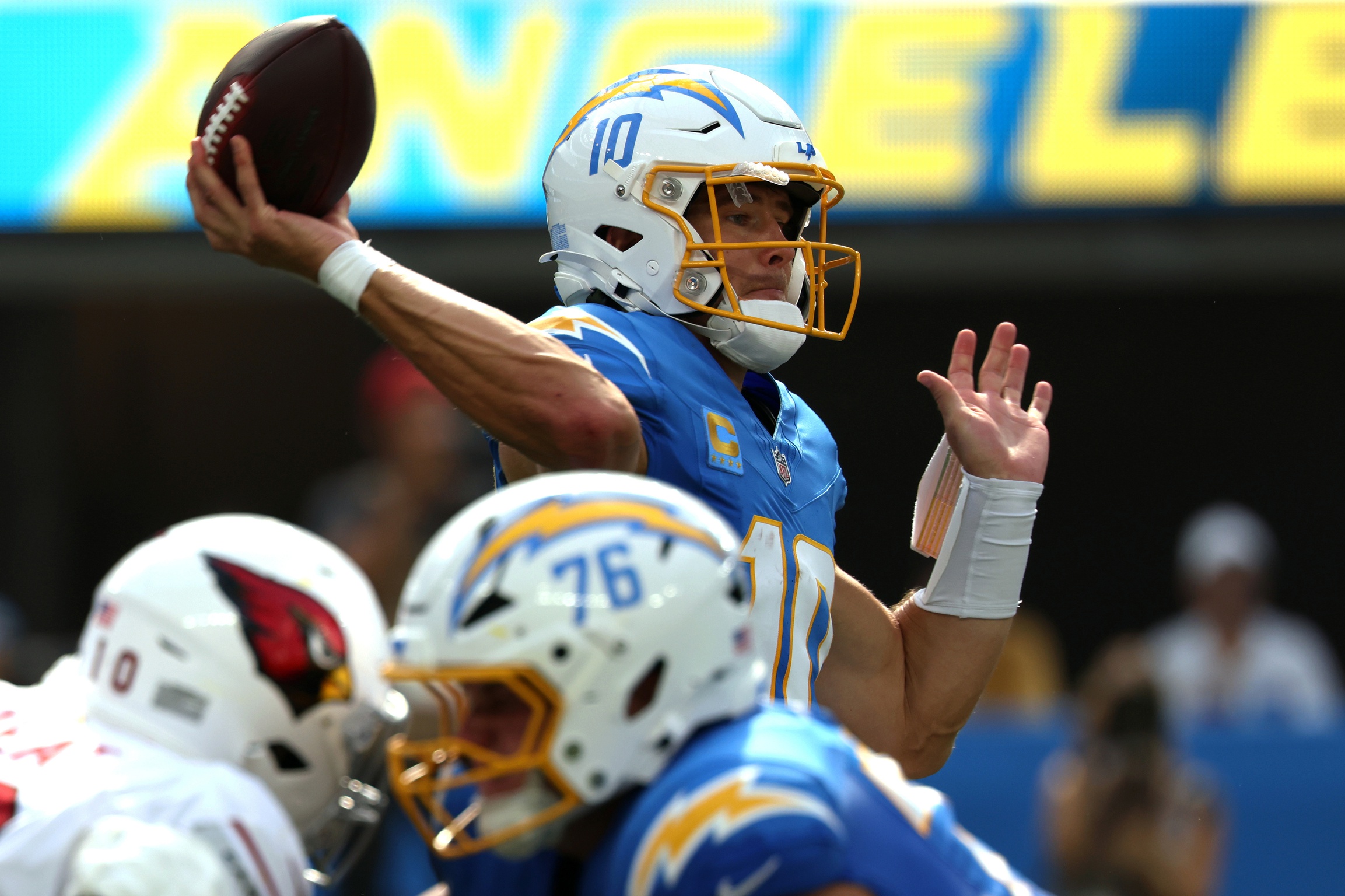 NFL office pool picks Week 2 Justin Herbert Los Angeles Chargers