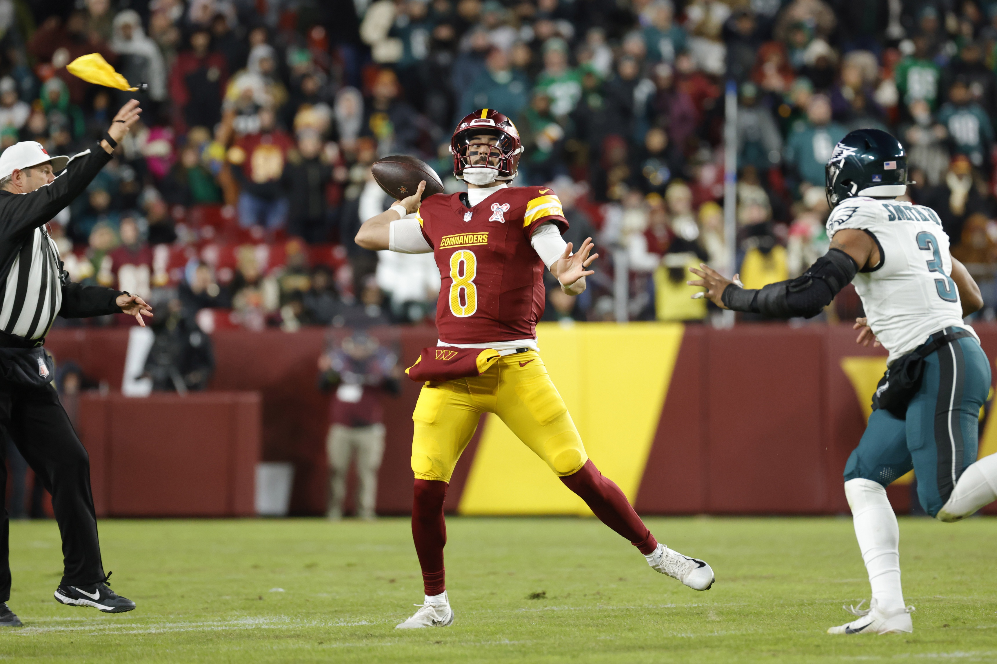 NFL office pool picks Week 4 Marcus Mariota Washington Commanders