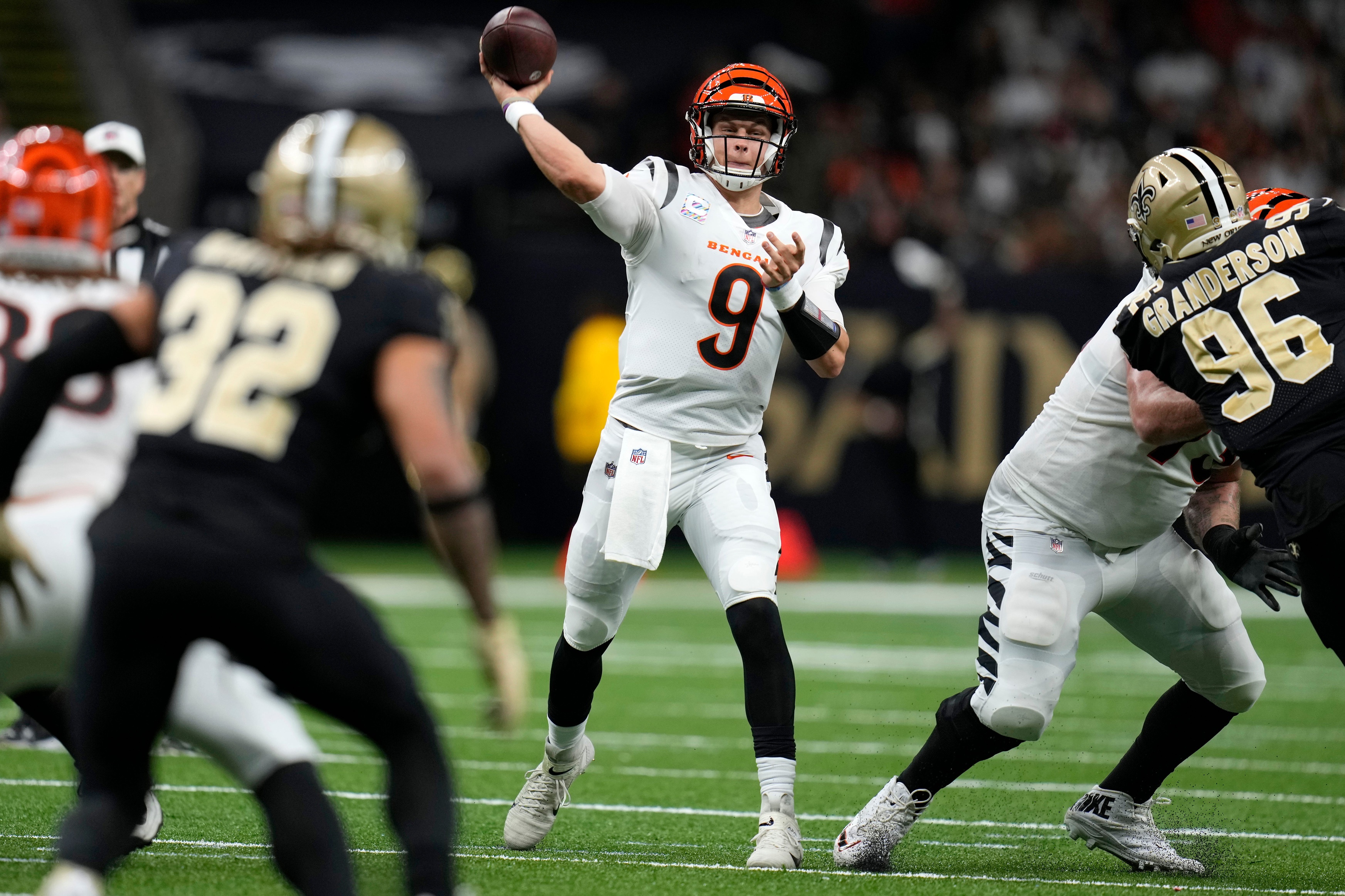 NFL office pool picks Week 7 Joe Burrow Cincinnati Bengals