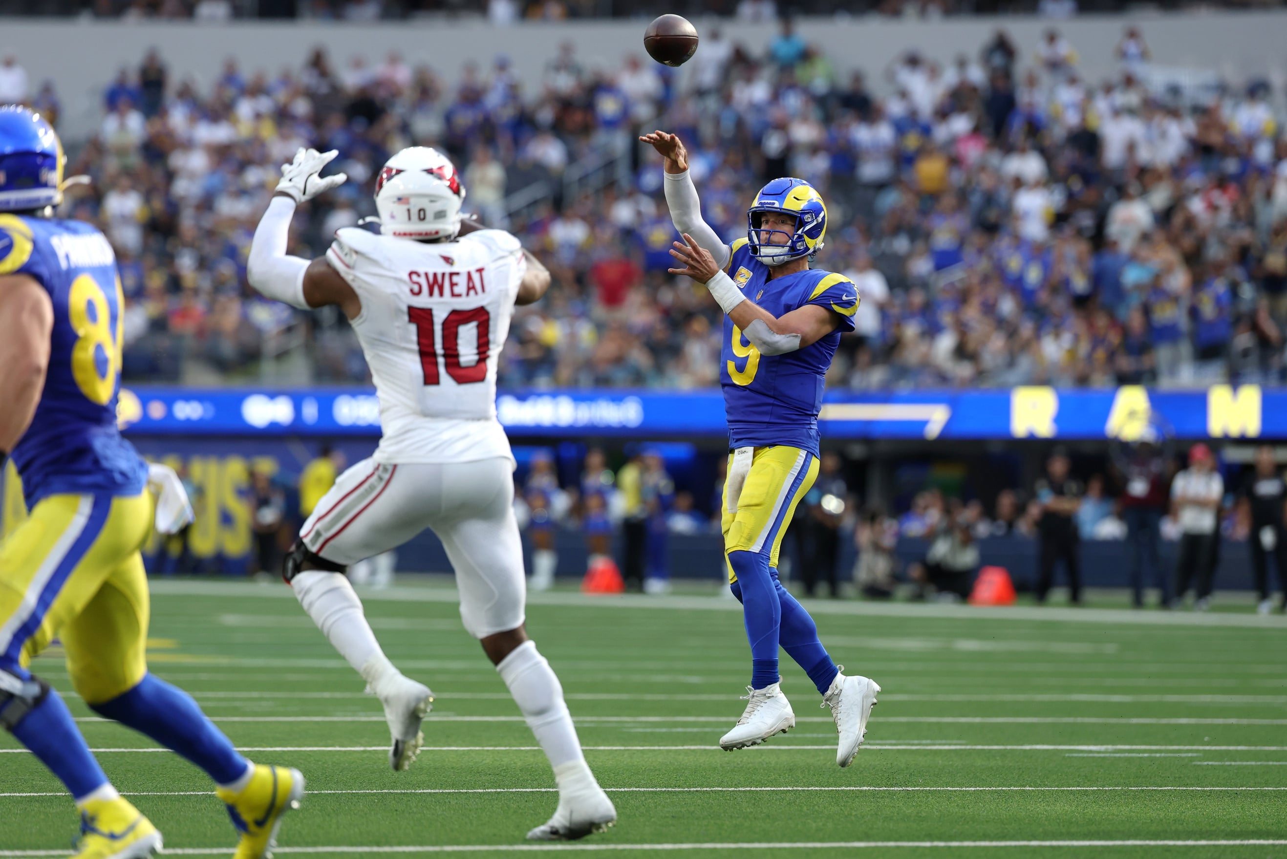 NFL office pool picks Week 7 Matthew Stafford Los Angeles Rams