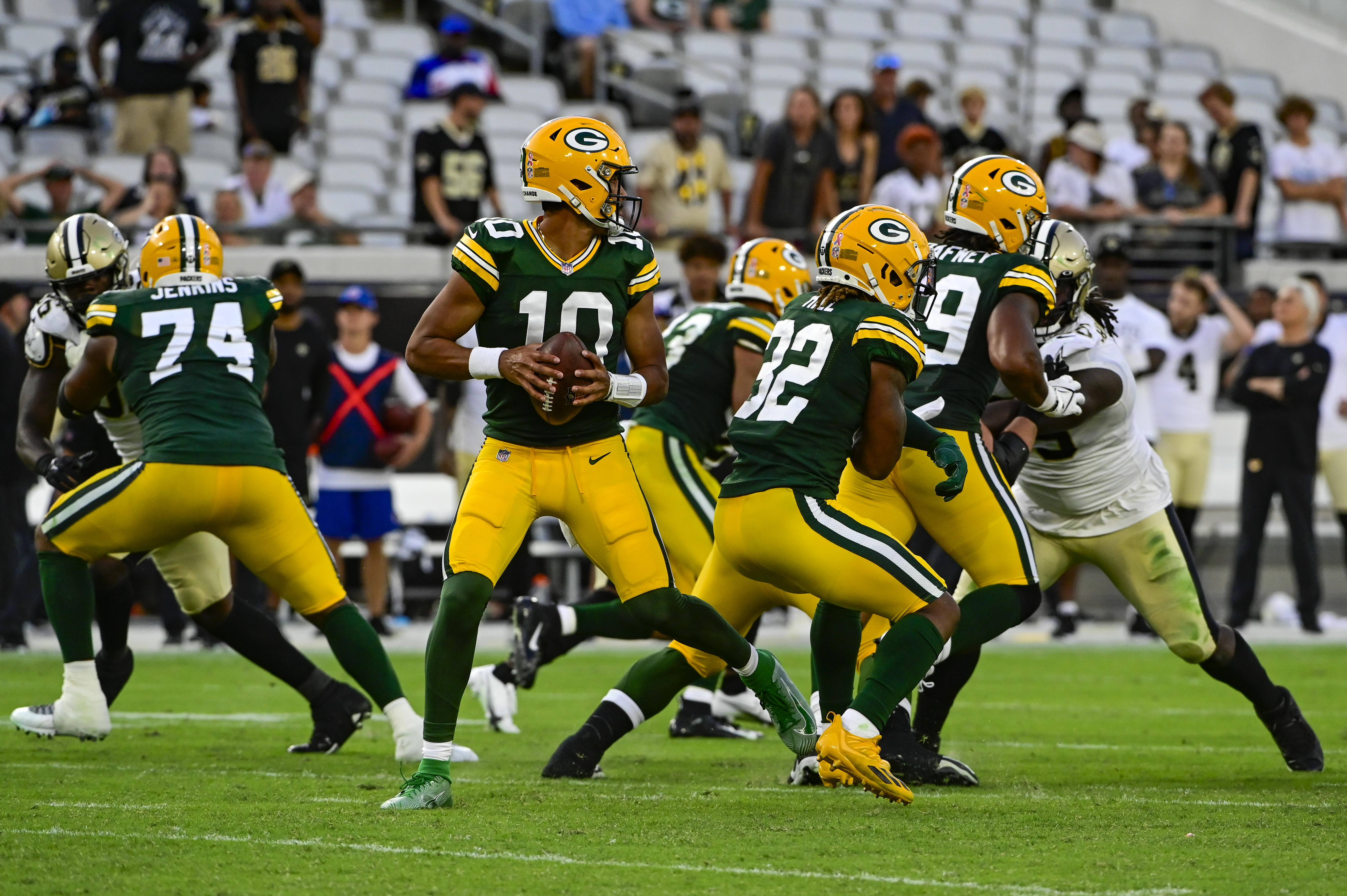 NFL office pool picks Week 8 Jordan Love Green Bay Packers