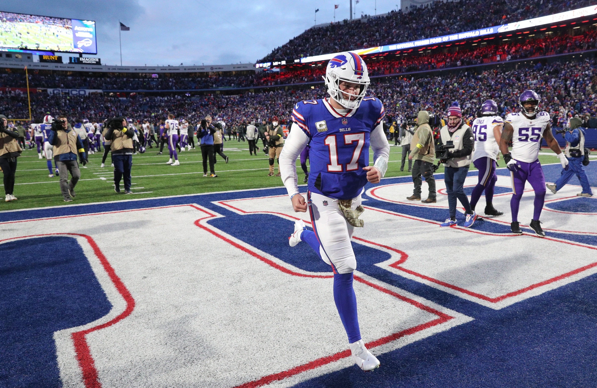 NFL opening line report Week 11 Josh Allen Buffalo Bills