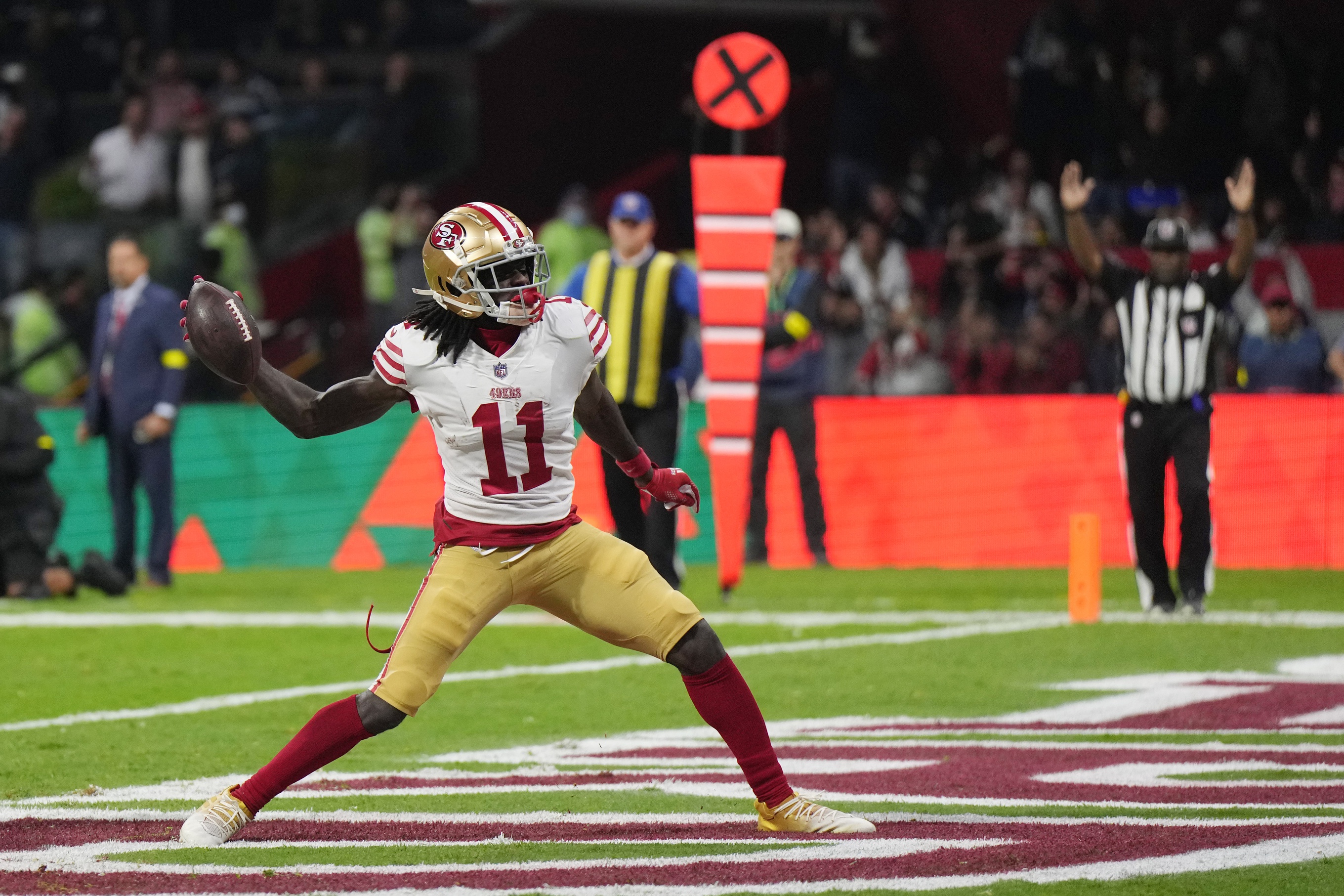 nfl picks Brandon Aiyuk san francisco 49ers predictions best bet odds