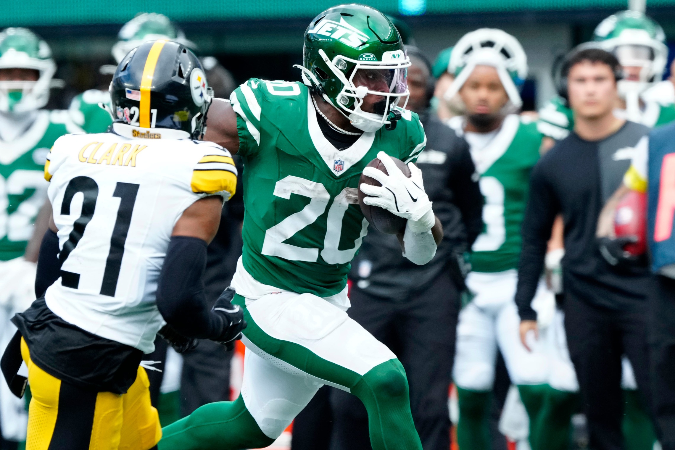 nfl picks Breece Hall New York Jets predictions best bet odds