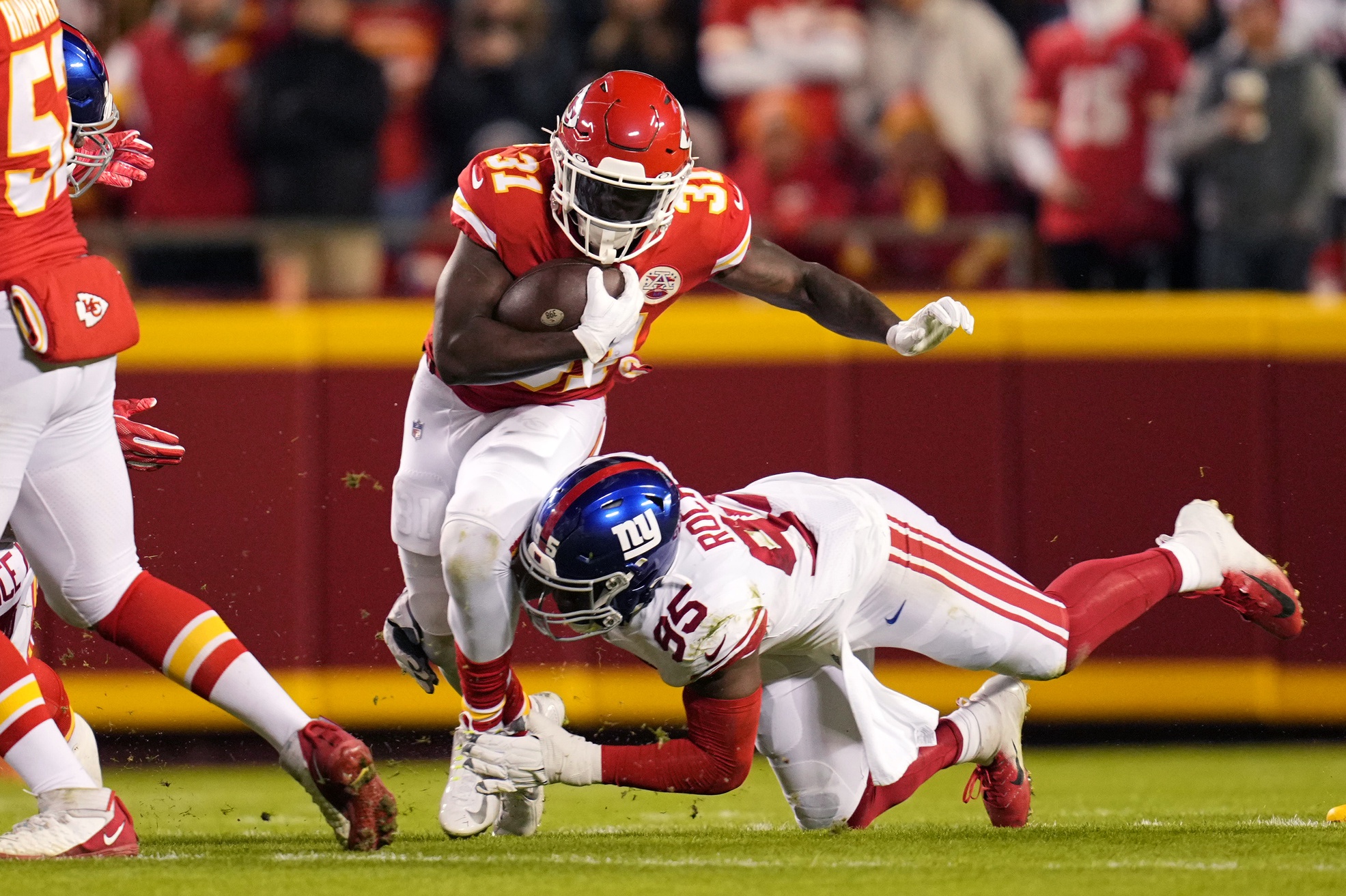 nfl picks Darrel Williams kansas city chiefs predictions best bet odds