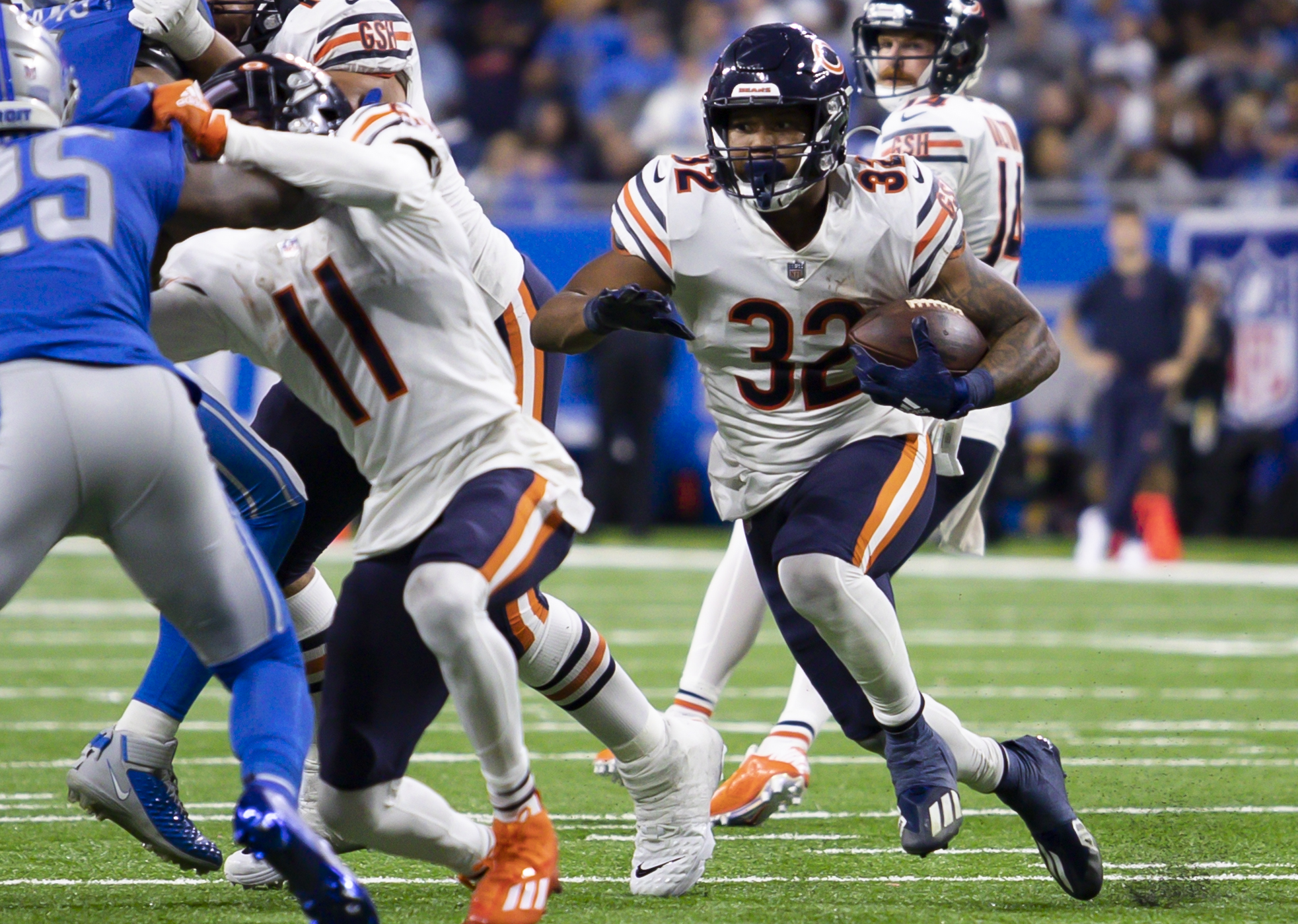 nfl picks David Montgomery Chicago Bears predictions best bet odds