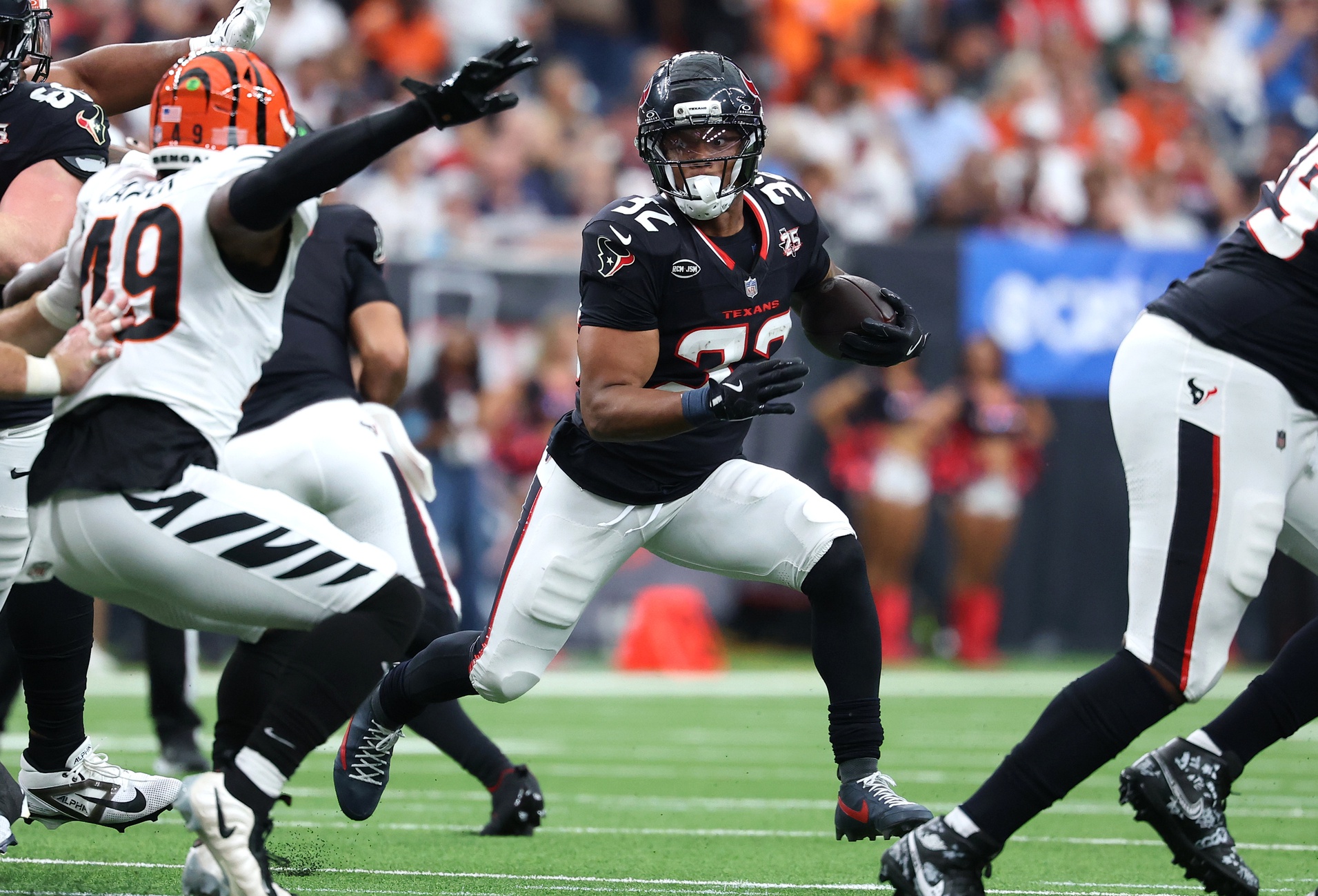 nfl picks David Montgomery Houston Texans predictions best bet odds