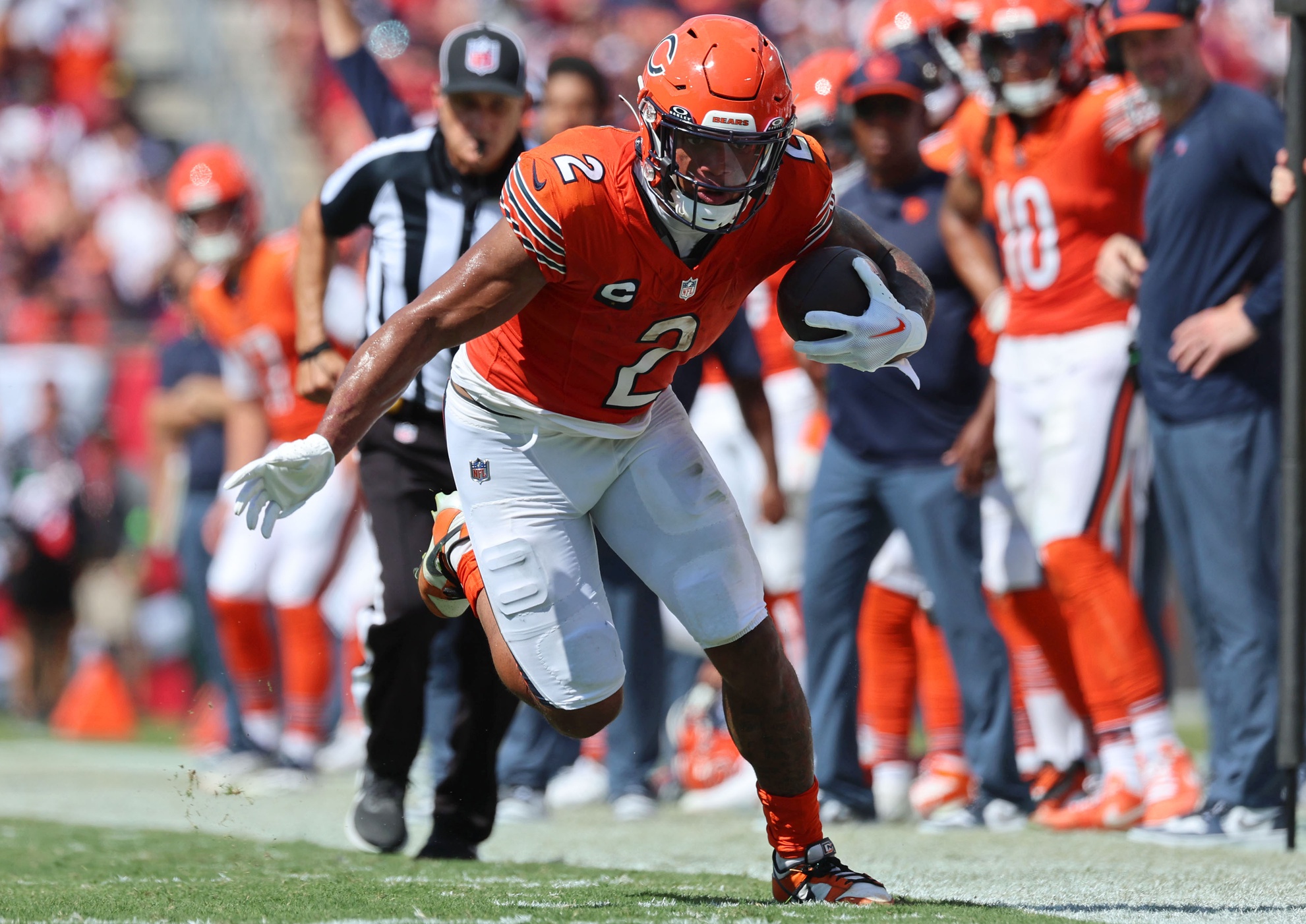 nfl picks DJ Moore Chicago Bears predictions best bet odds