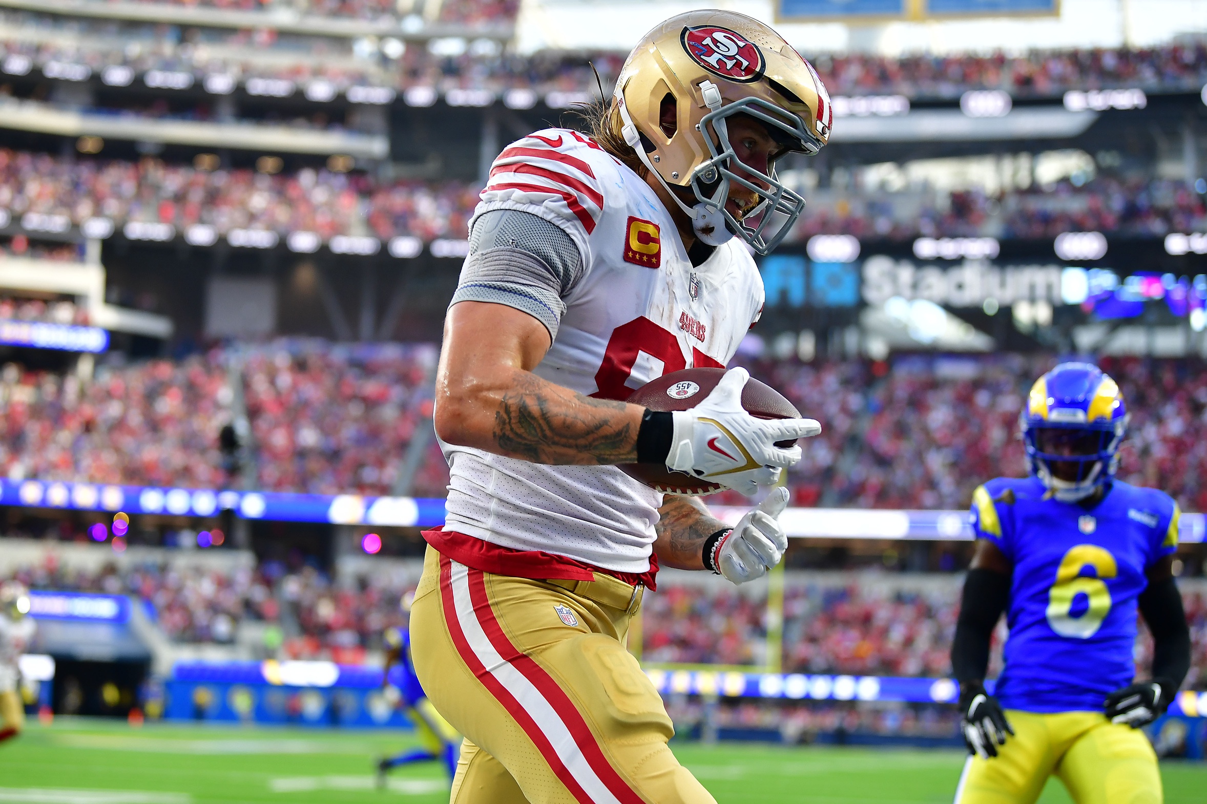 nfl picks George Kittle san francisco 49ers predictions best bet odds