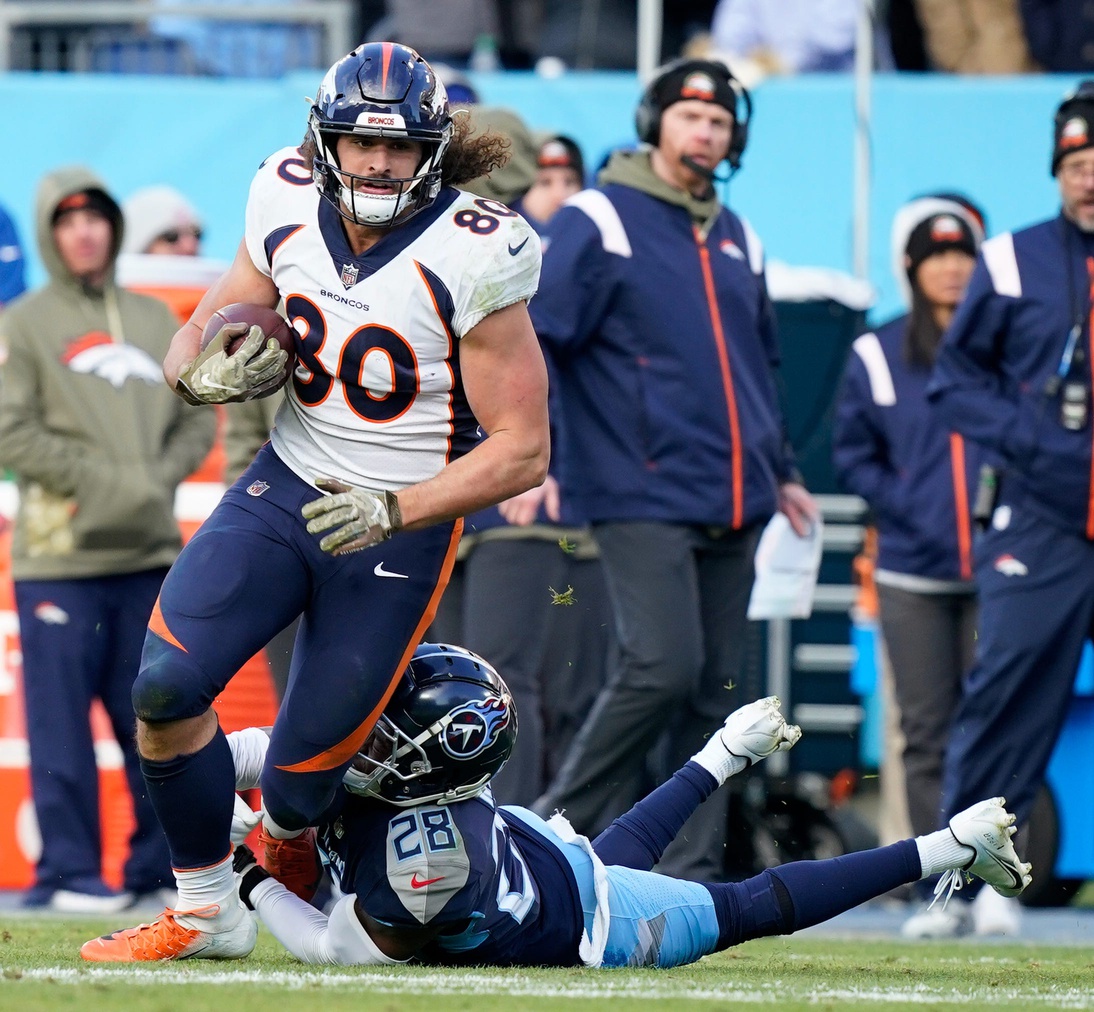 nfl picks Greg Dulcich denver broncos predictions best bet odds