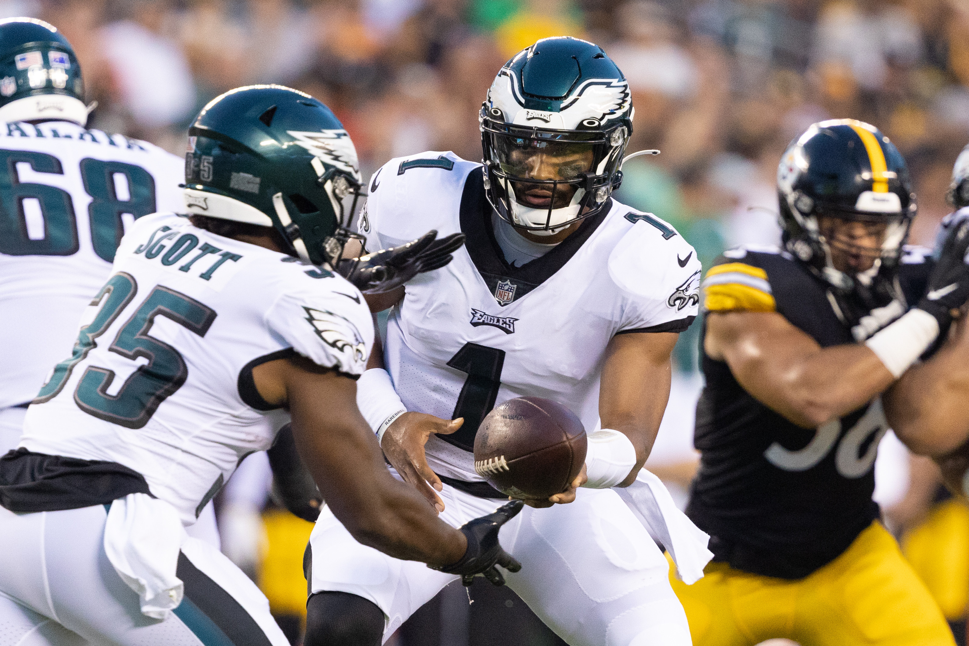 NFL picks Jalen Hurts Philadelphia Eagles odds to win the Super Bowl