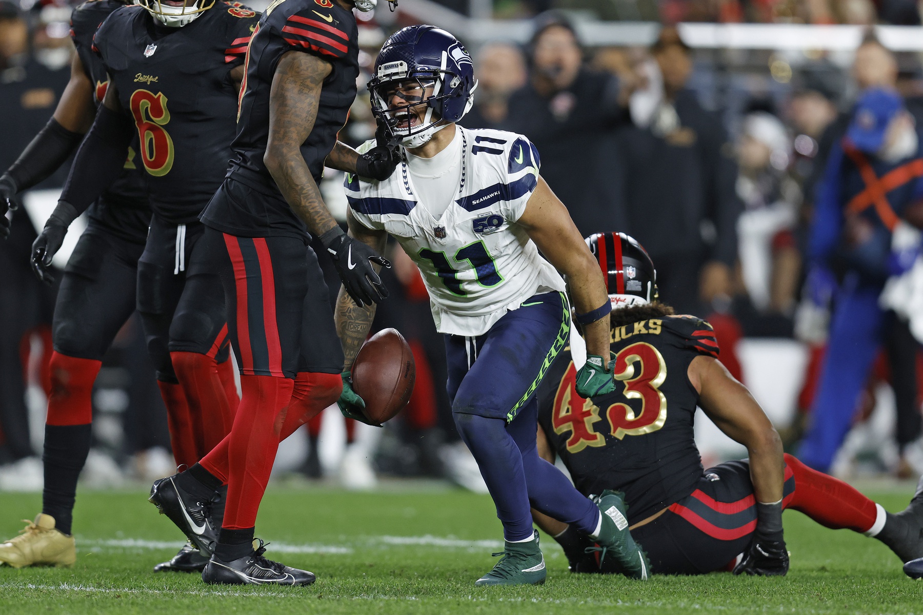 nfl picks Jaxon Smith Njigba Seattle Seahawks predictions best bet odds