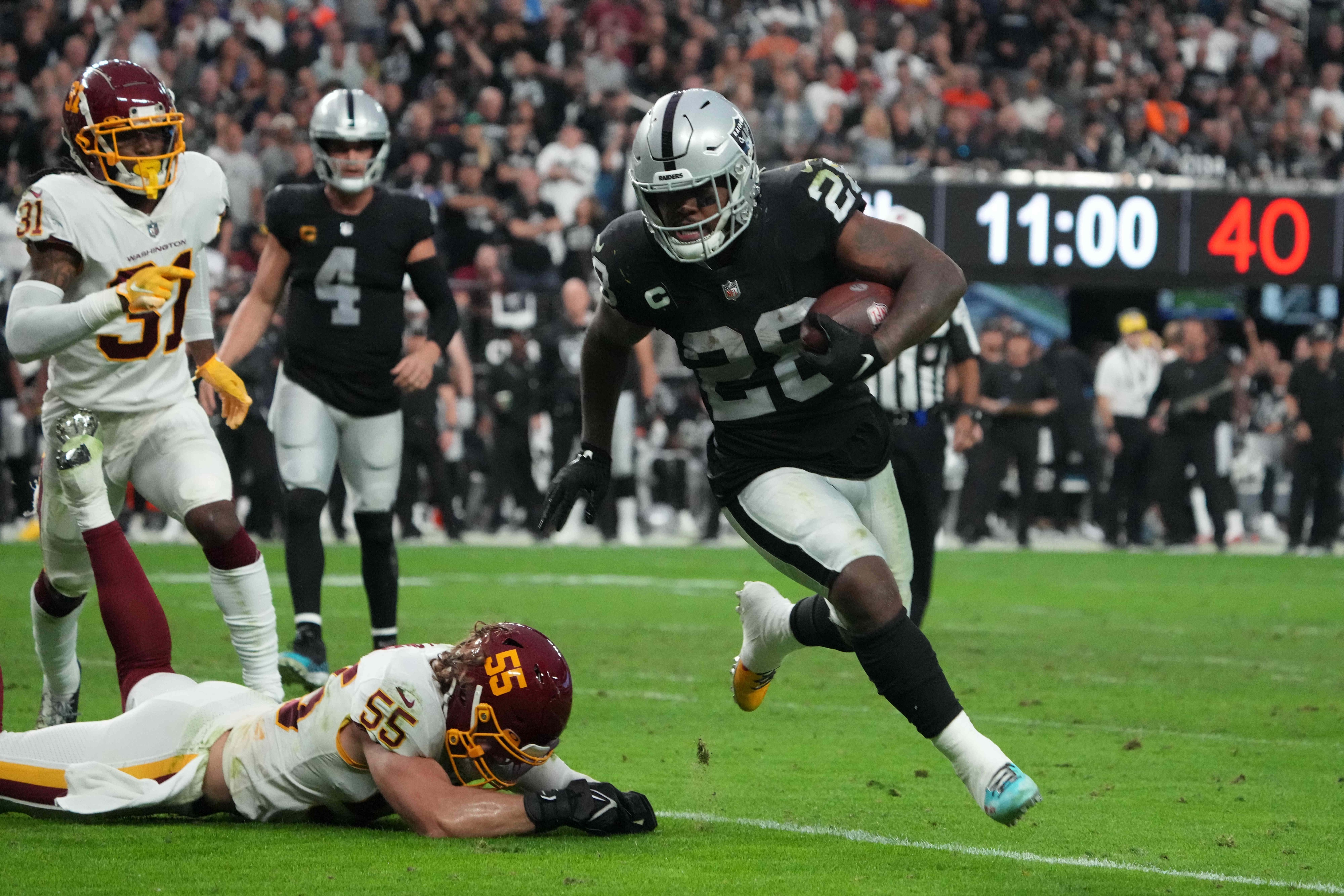 nfl picks Josh Jacobs las vegas raiders predictions best bet odds
