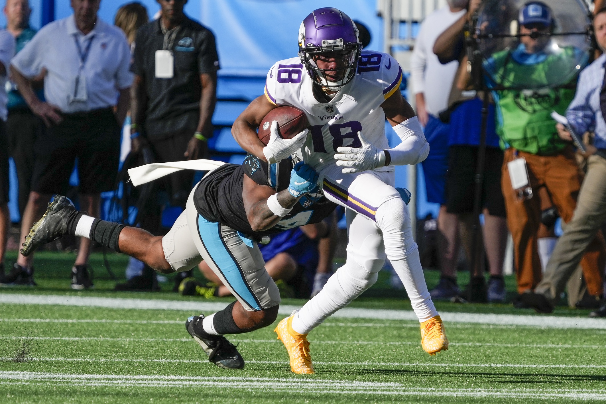 nfl picks Justin Jefferson minnesota vikings predictions best bet odds