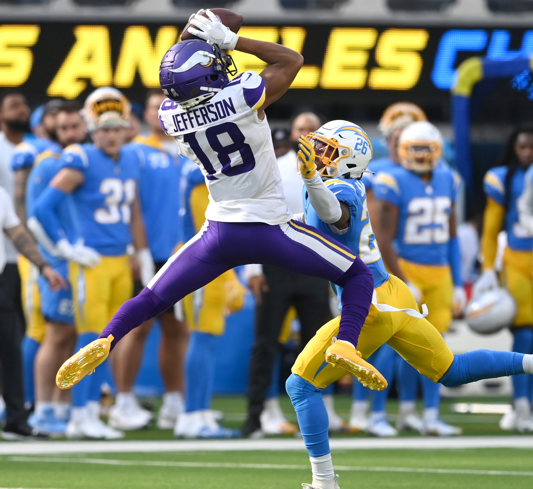 nfl picks Justin Jefferson minnesota vikings predictions best bet odds