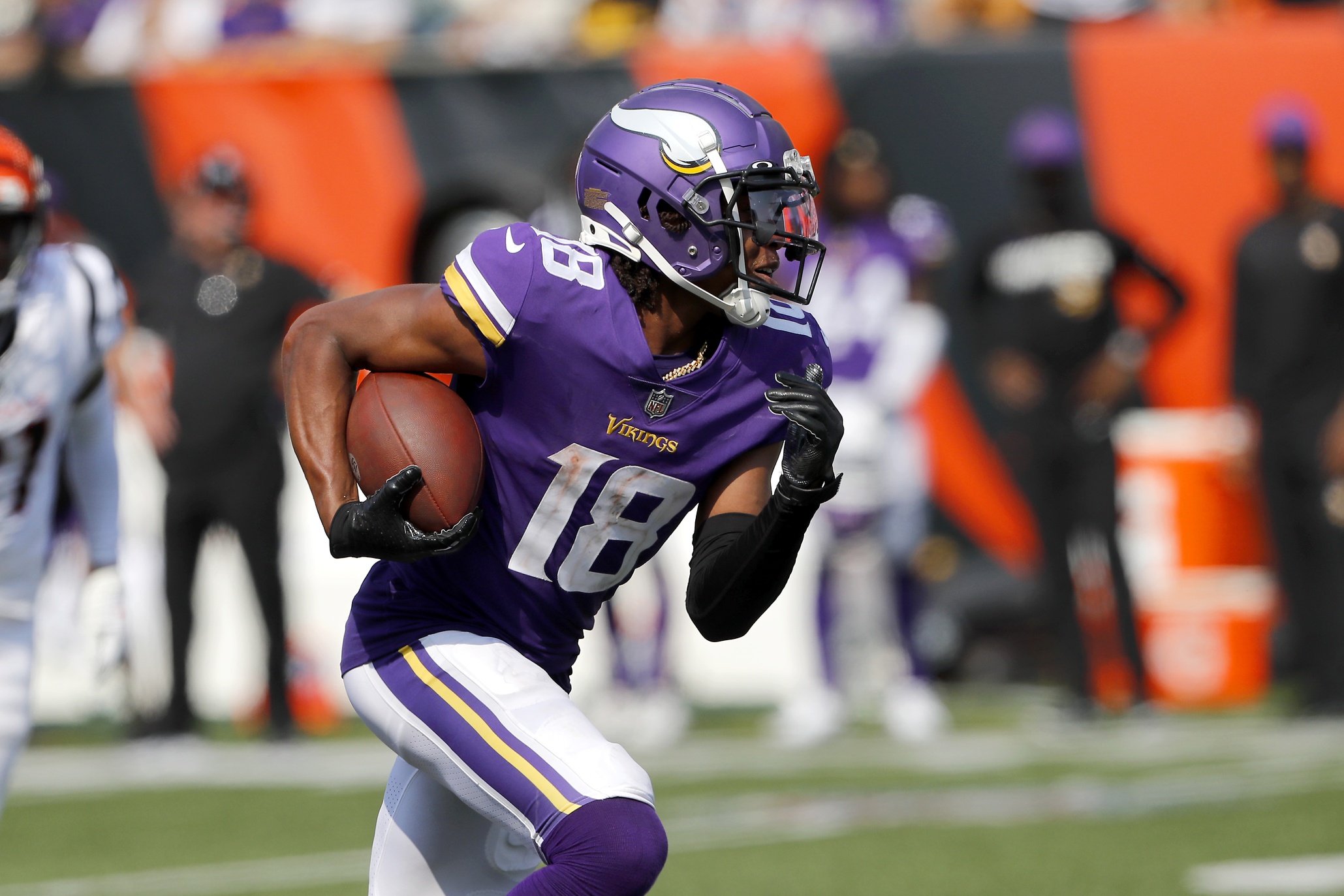 nfl picks Justin Jefferson minnesota vikings predictions best bet odds