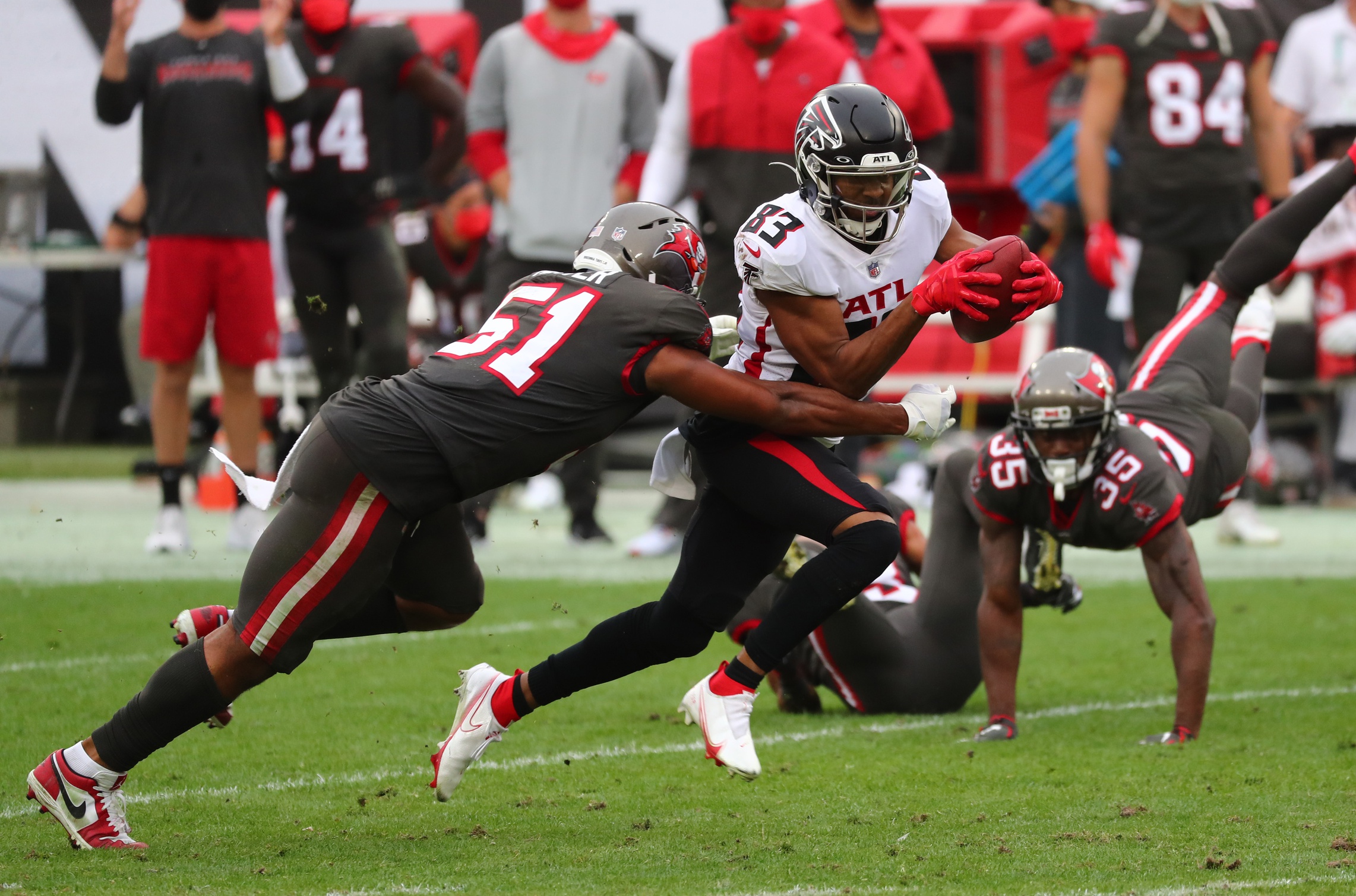 nfl picks Russell Gage atlanta falcons predictions best bet odds