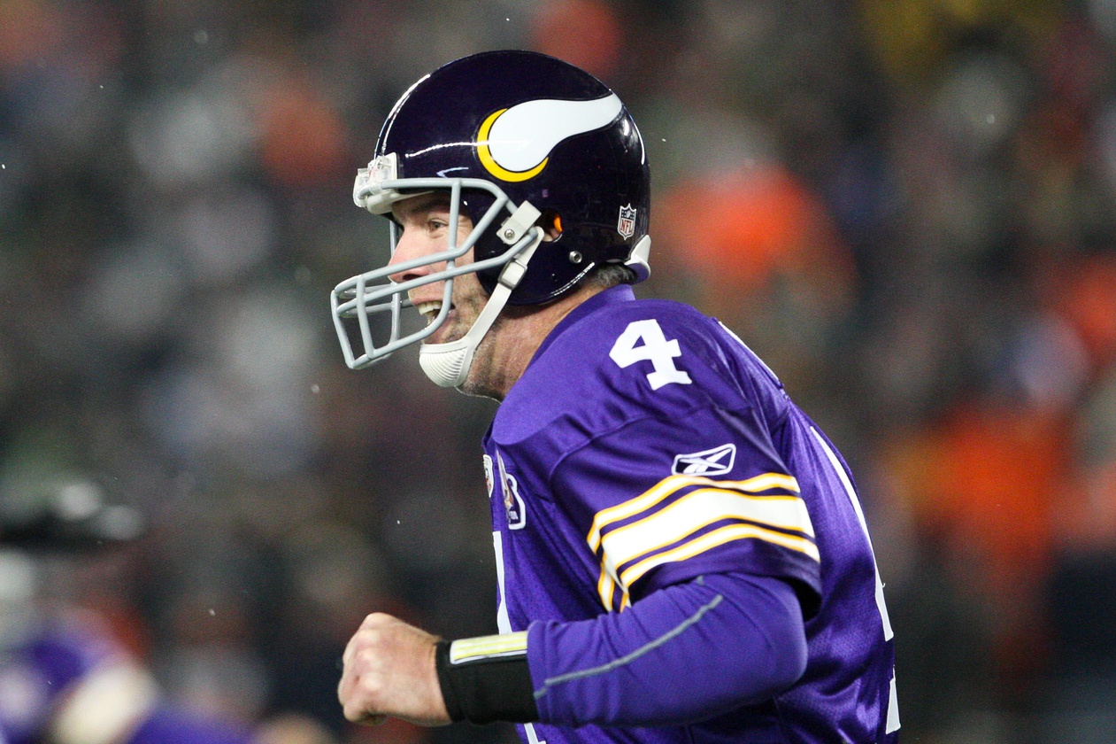 NFL stars who ended career on wrong team Brett Favre Minnesota Vikings