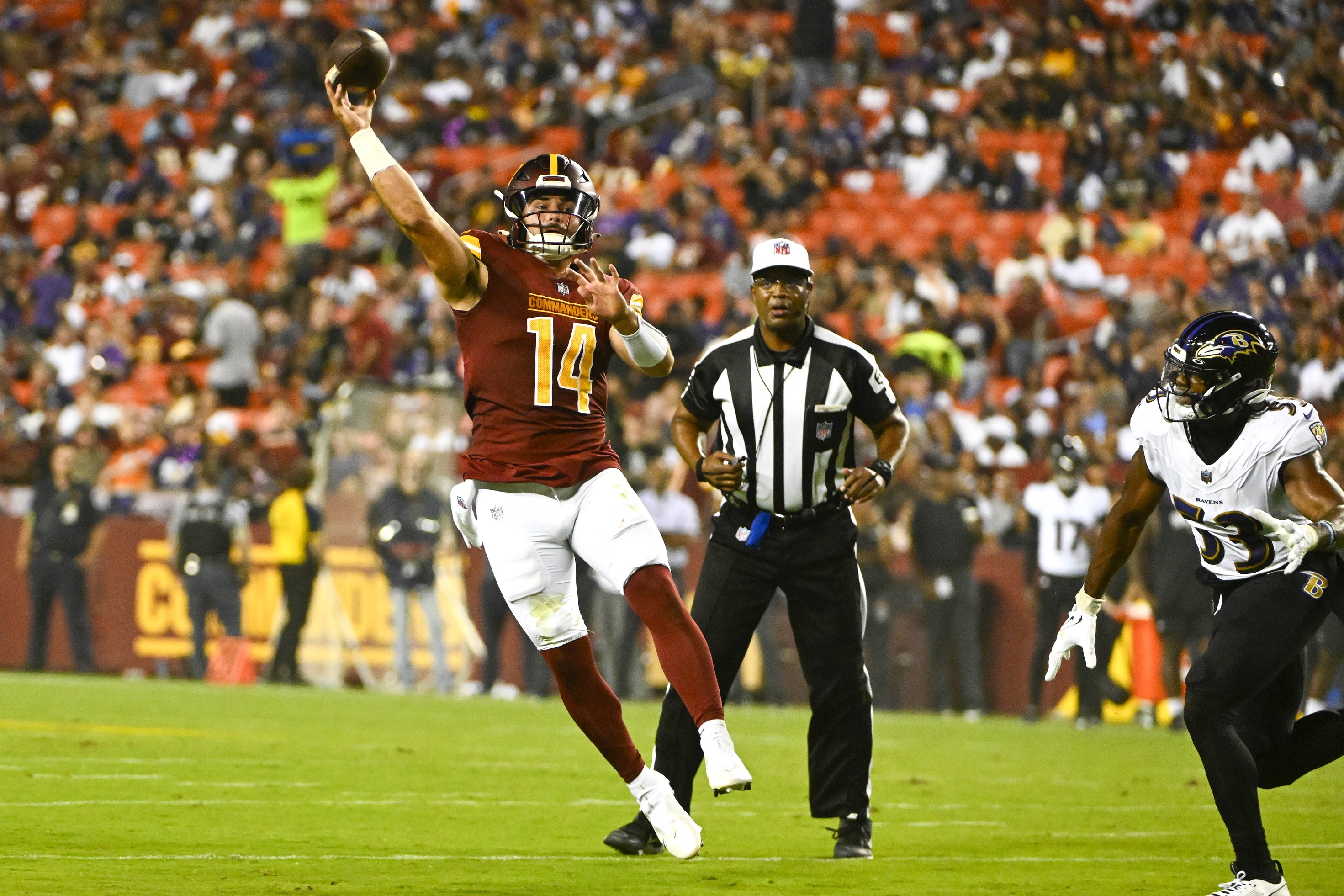 NFL survivor pool picks Week 1 Sam Howell Washington Commanders