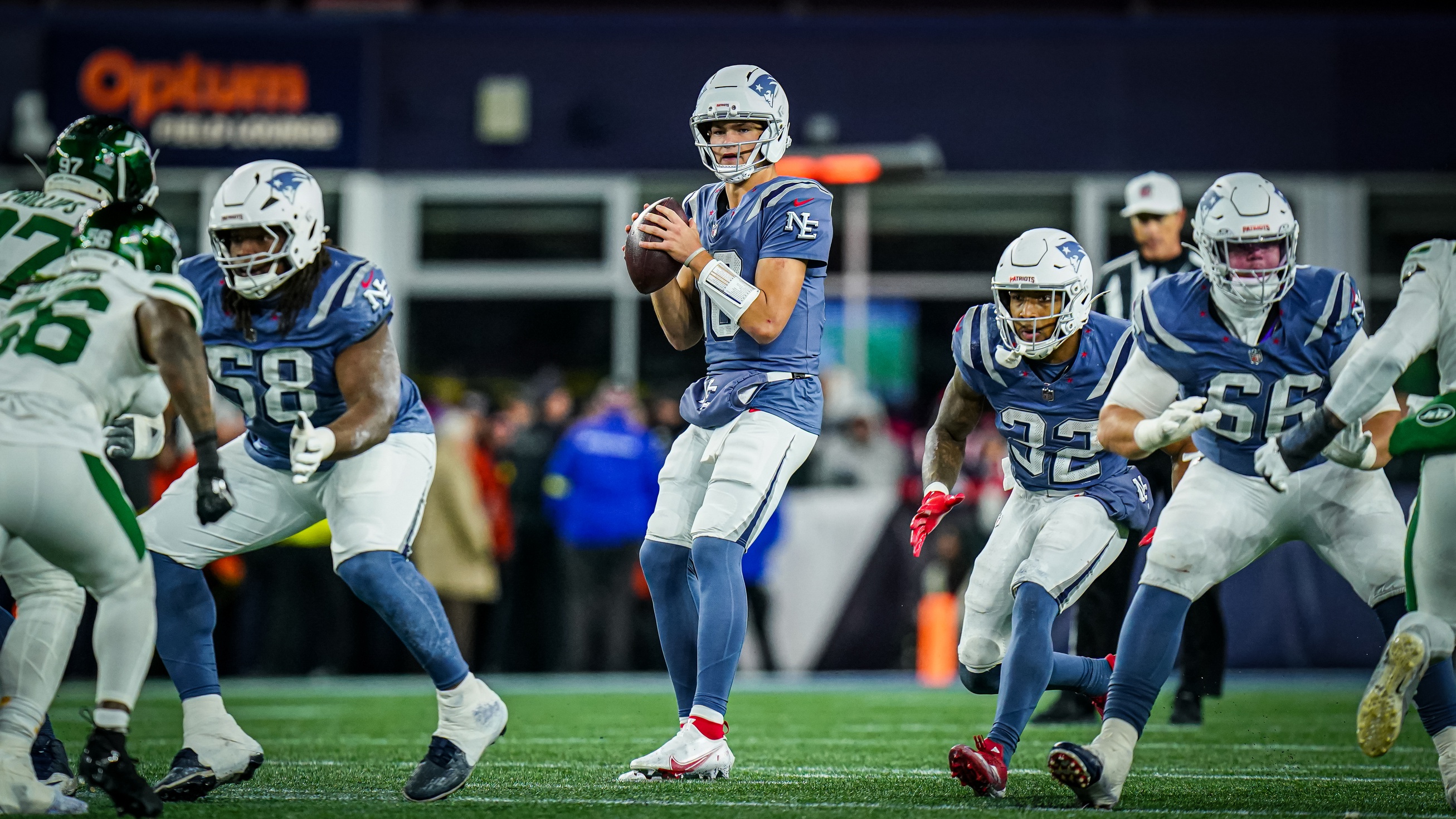 NFL survivor pool picks Week 12 Drake Maye New England Patriots