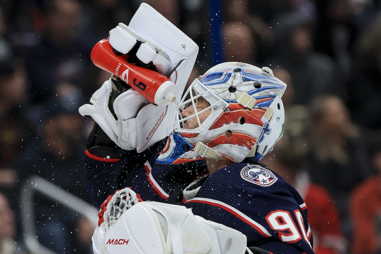 nhl picks Elvis Merzlikins Columbus Blue Jackets predictions best bet odds