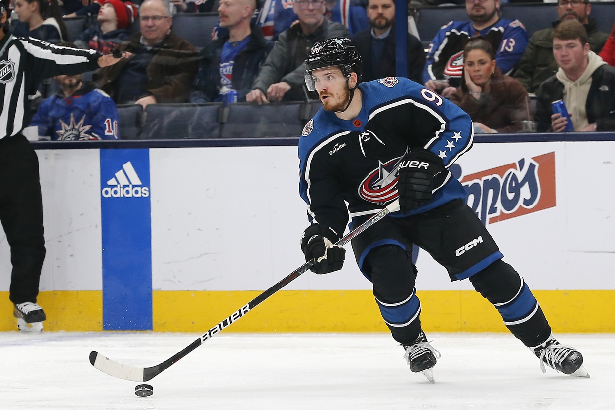 nhl picks Jack Roslovic Columbus Blue Jackets predictions best bet odds