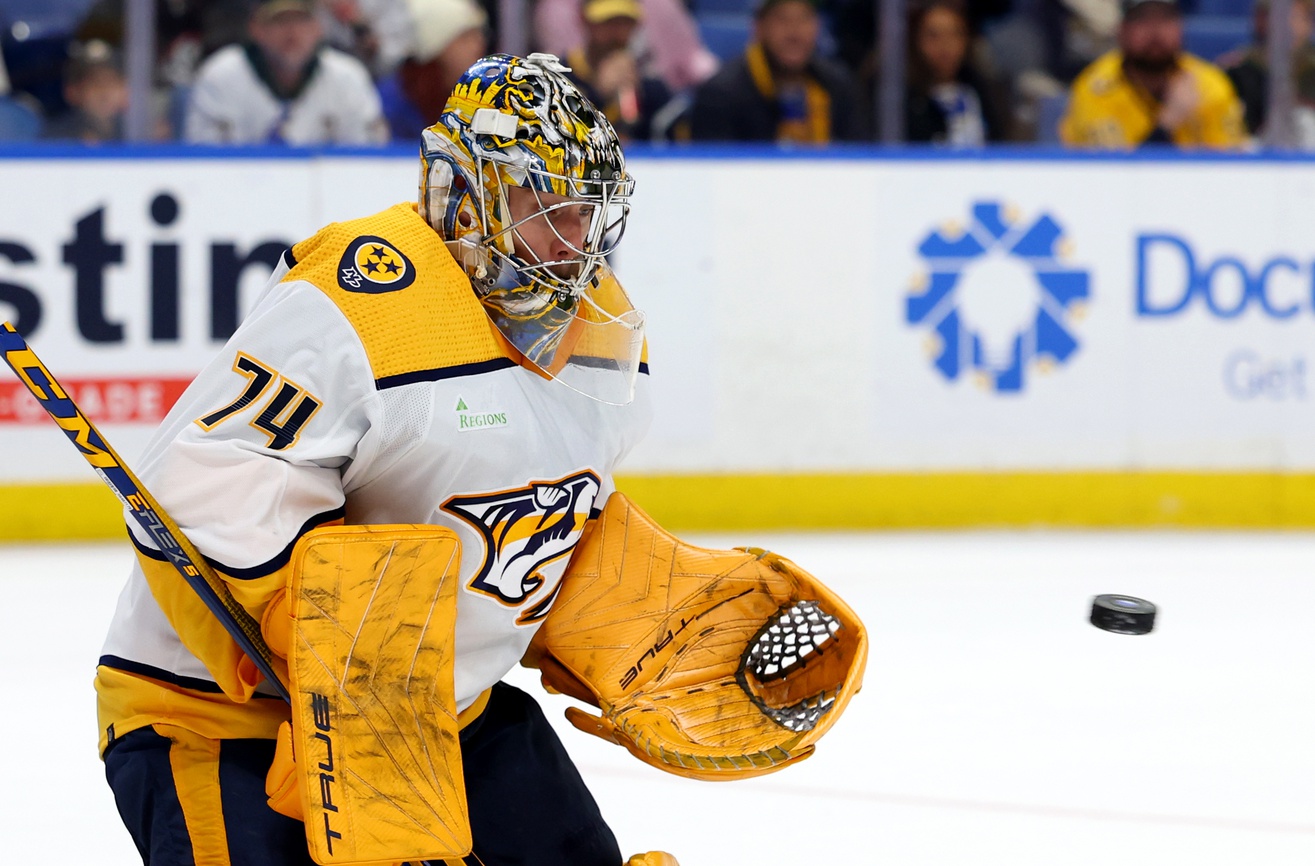 nhl picks Juuse Saros Nashville Predators nhl picks predictions best bet odds
