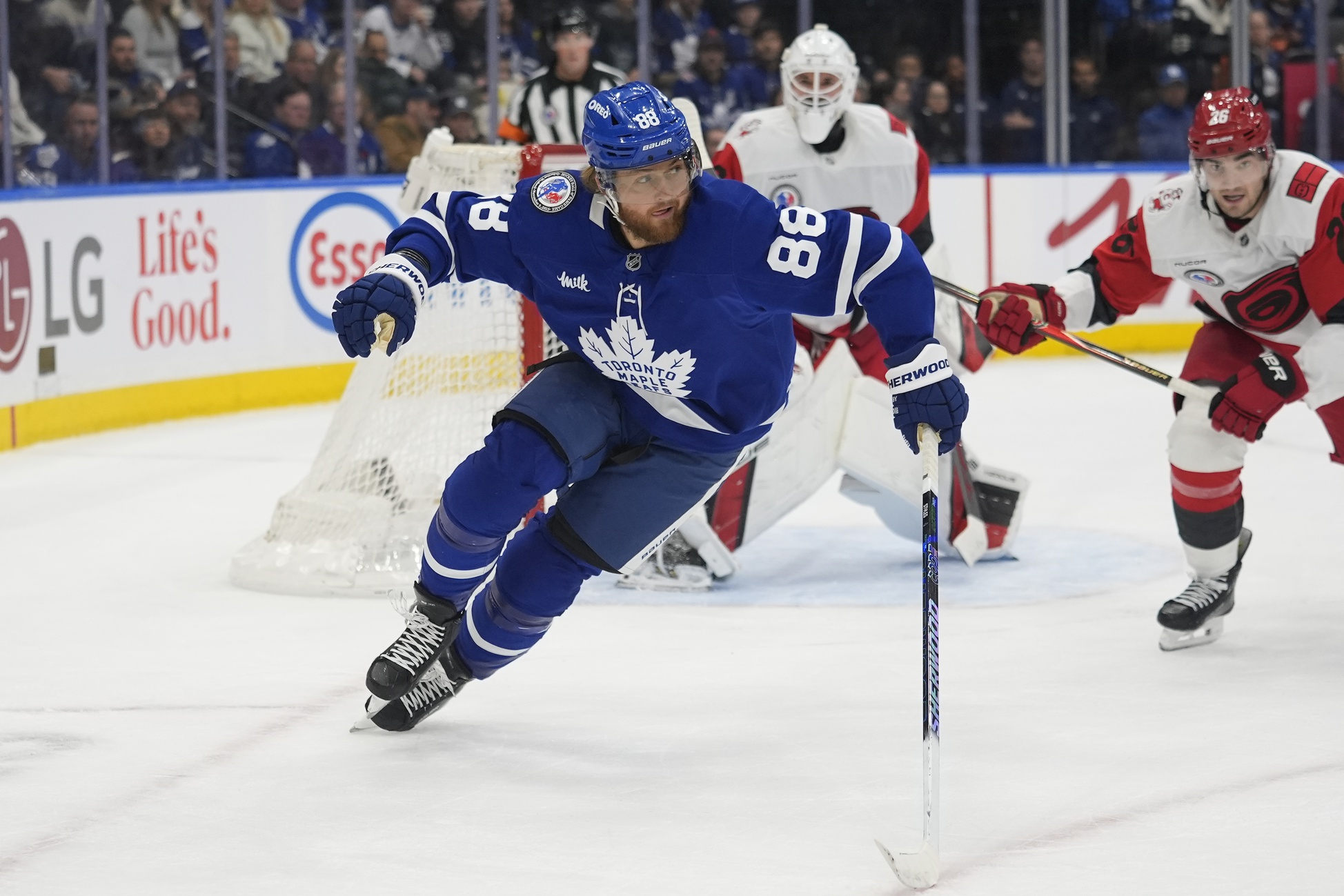 NHL totals betting hot and cold over under teams William Nylander Toronto Maple Leafs