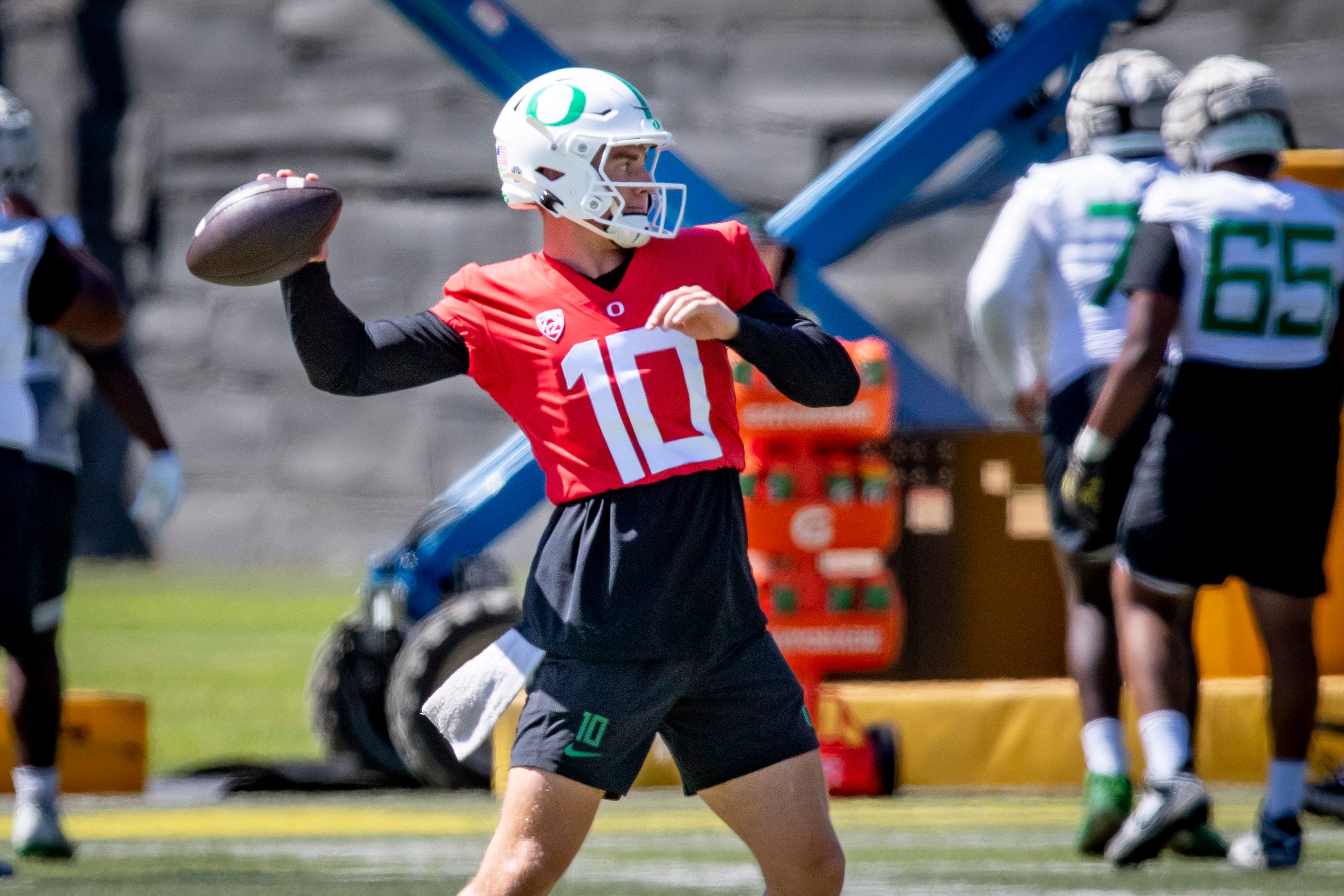 Odds for teams to make their conference championship game Bo Nix Oregon Ducks