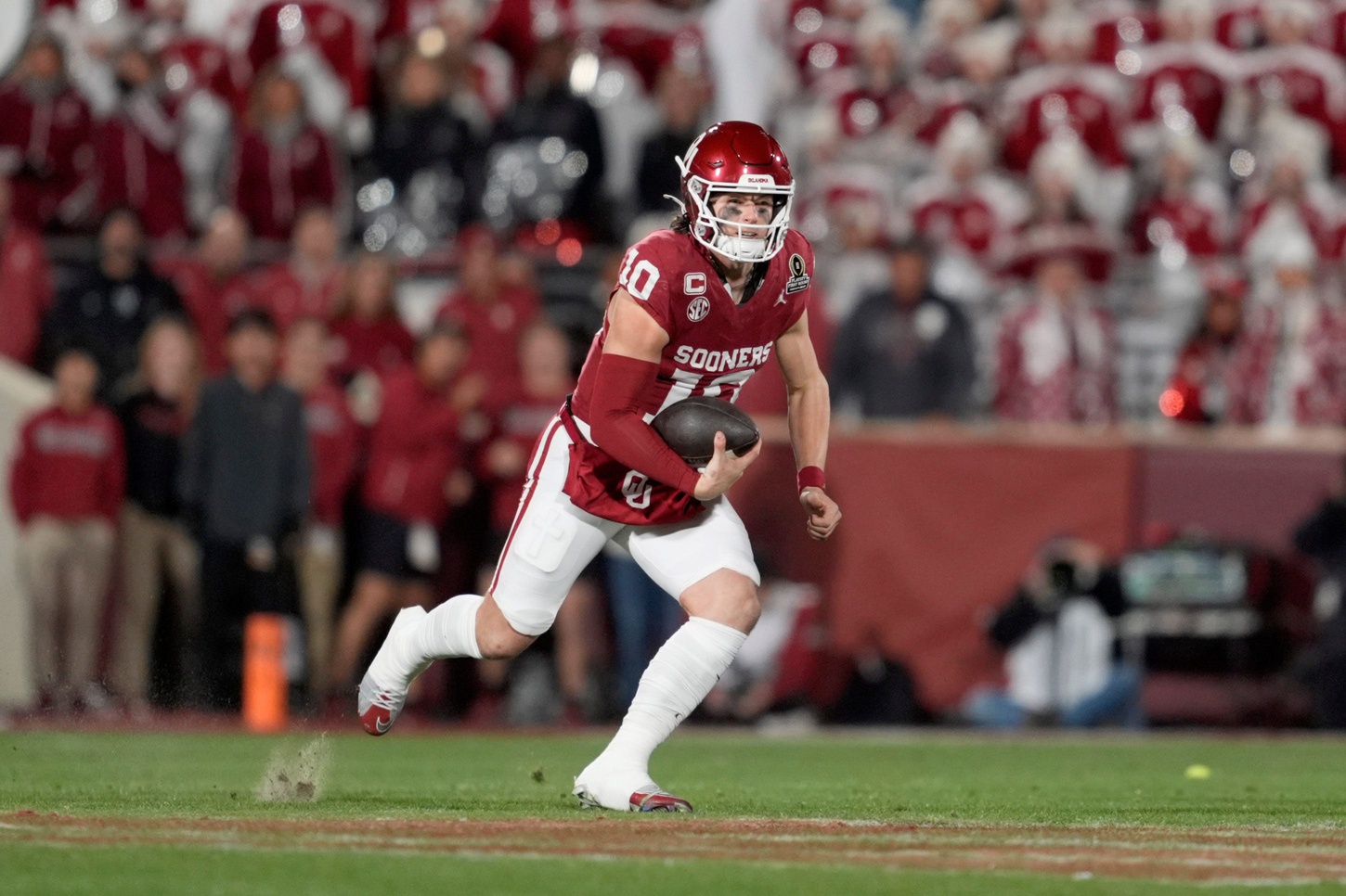 Oklahoma Sooners football predictions John Mateer