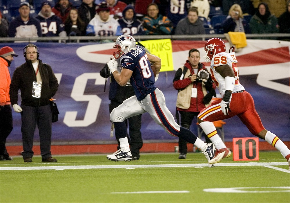 New England Patriots Tight End Rob Gronkowski