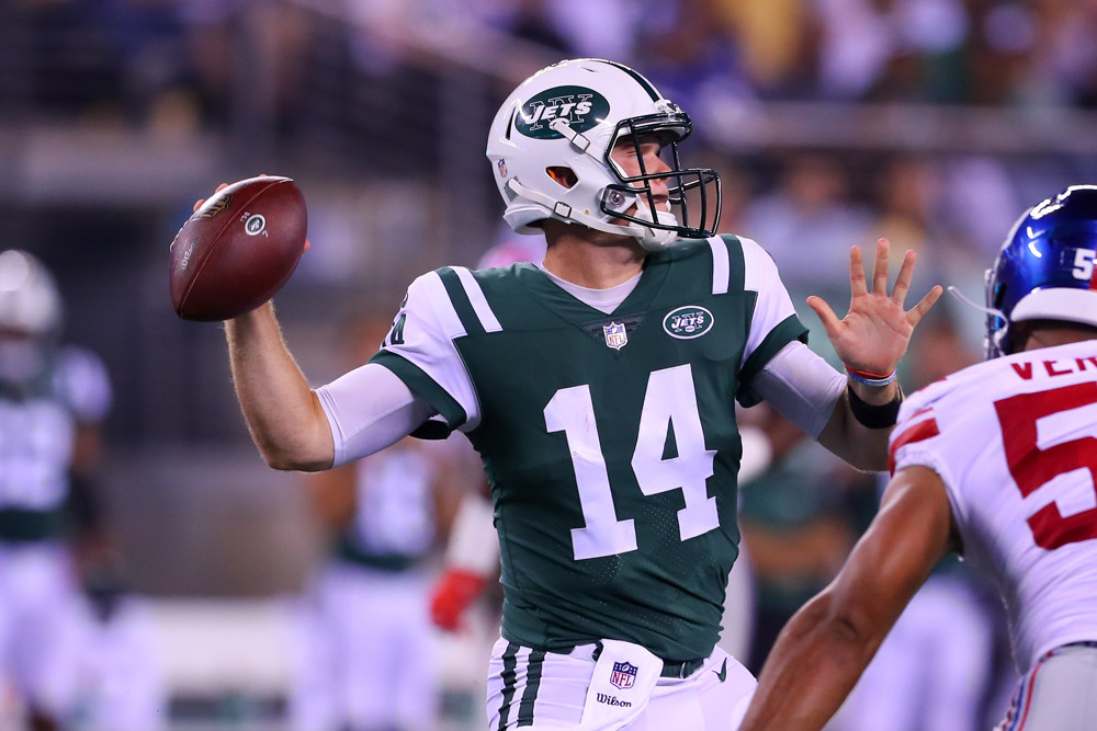 New York Jets quarterback Sam Darnold