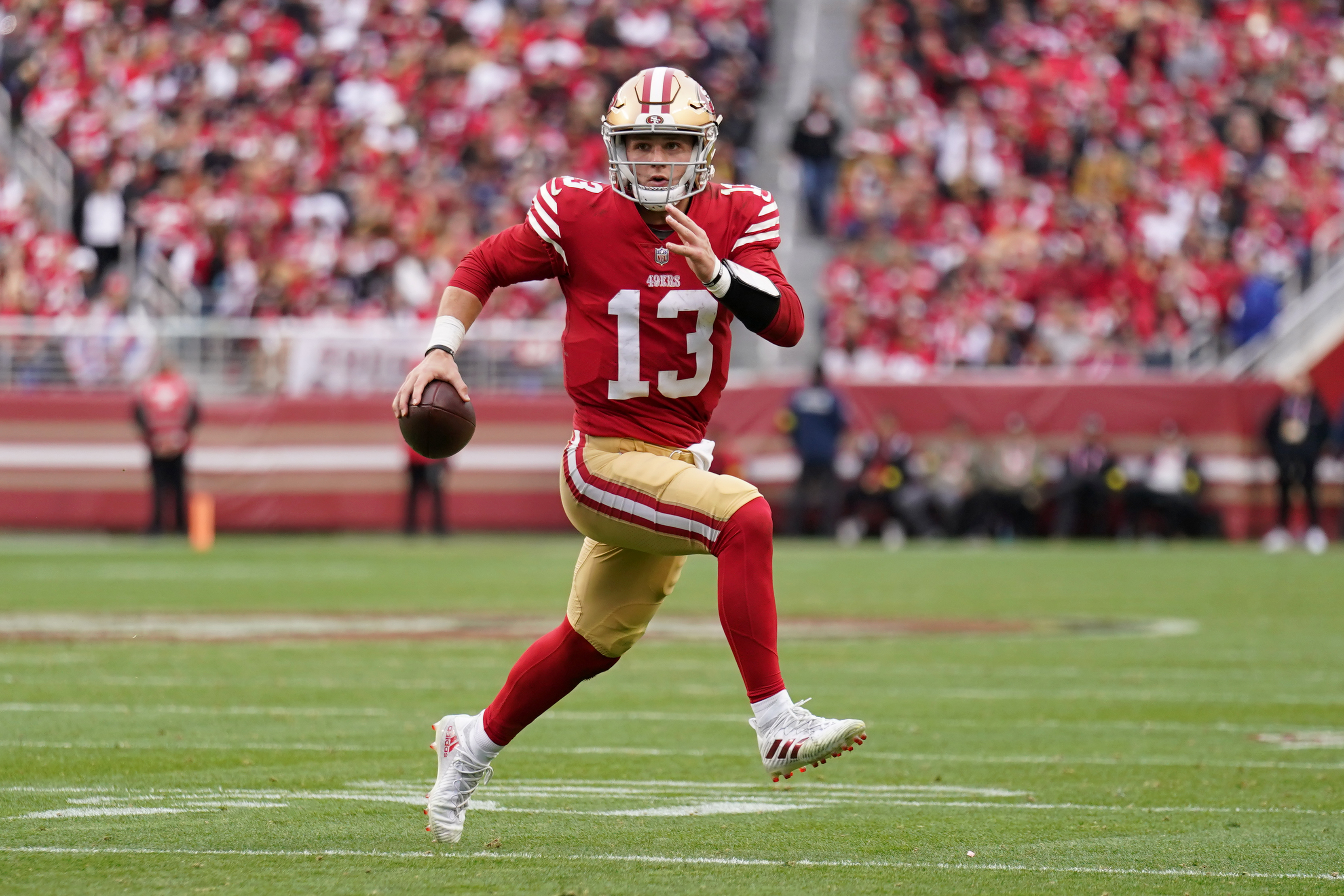San Francisco 49ers playoff predictions Brock Purdy