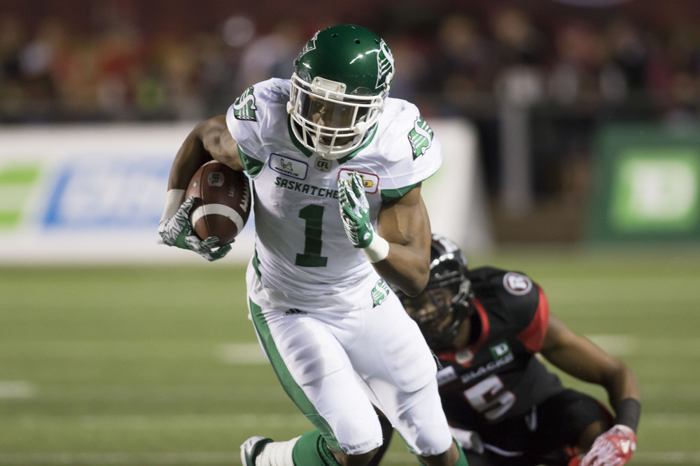 Shaq Evans Saskatchewan Roughriders