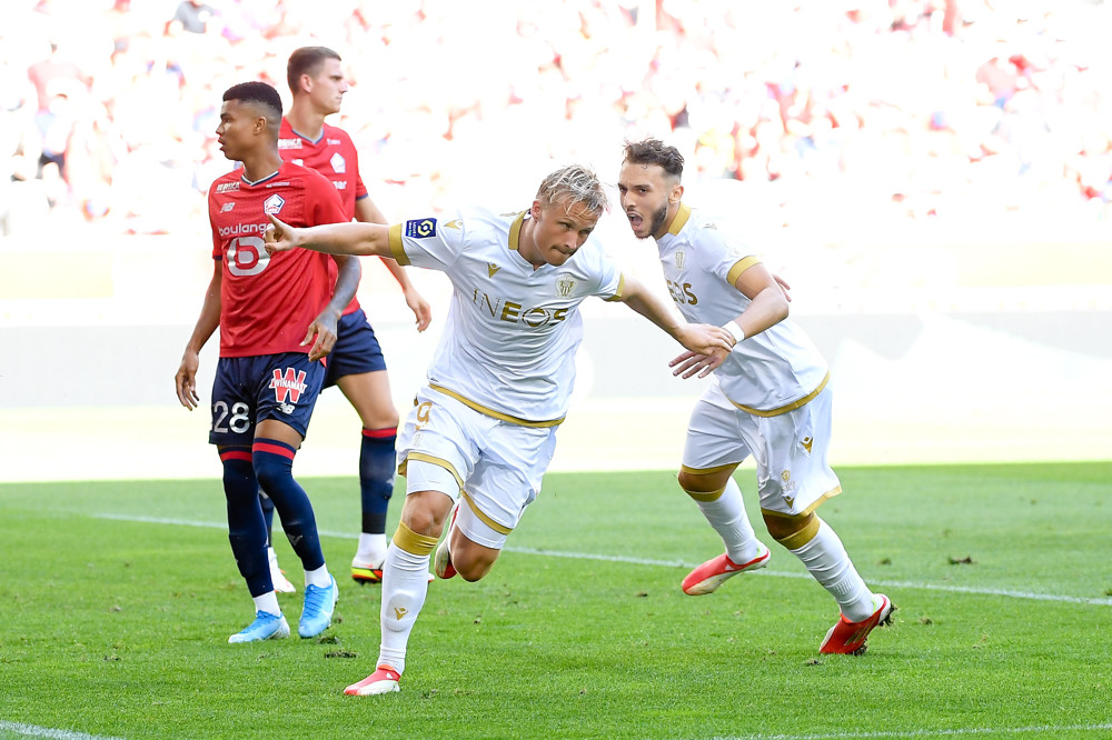 soccer picks Kasper Dolberg Nice predictions best bet odds