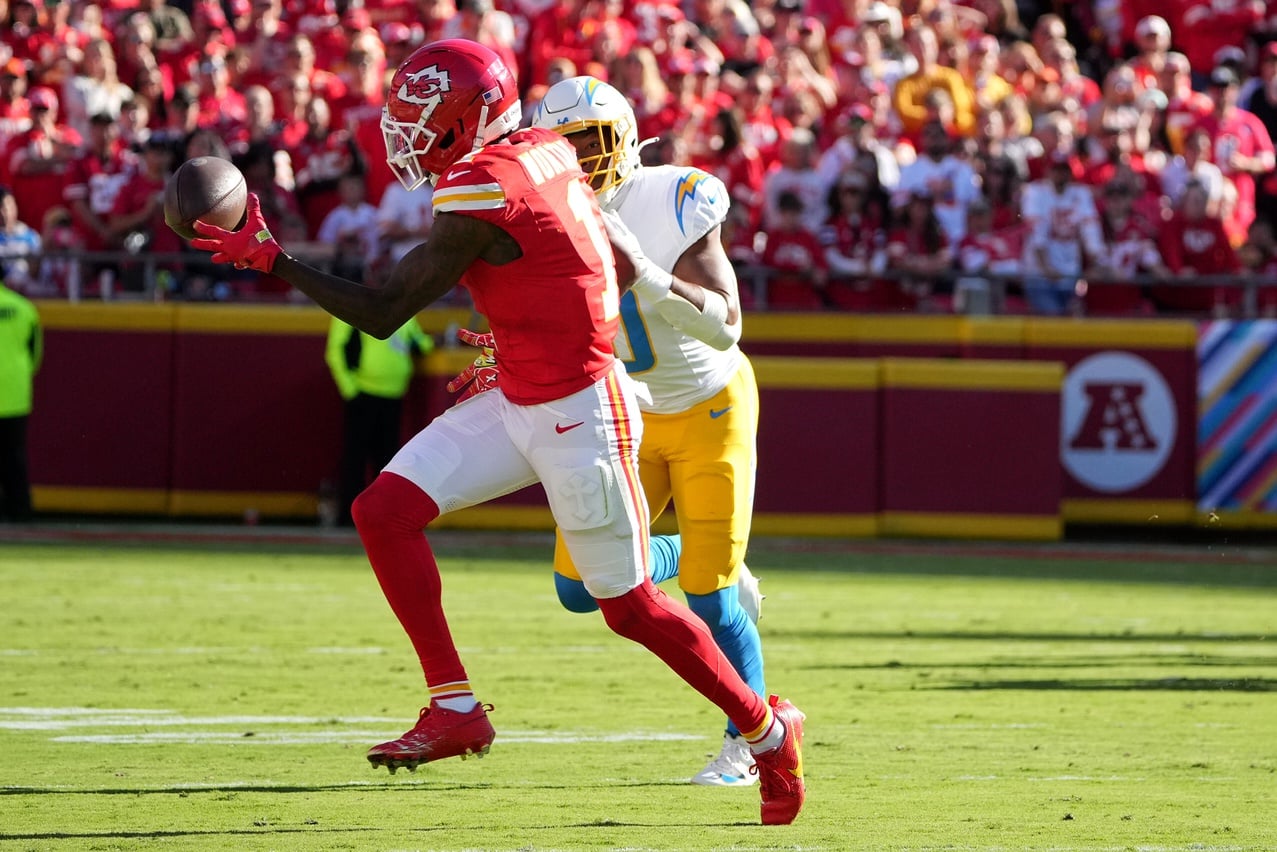 Sunday Night Football picks for Kansas City Chiefs vs Seattle Seahawks Xavier Worthy