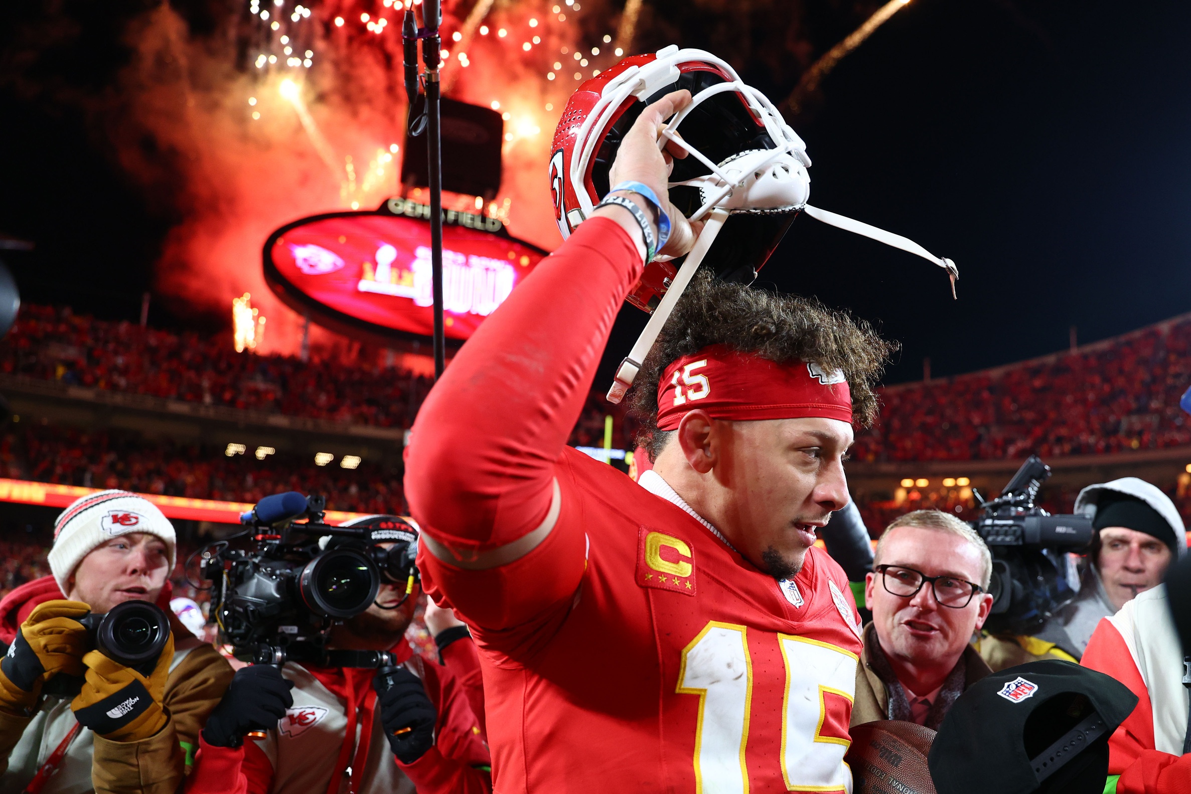 Super Bowl opening line report Patrick Mahomes Kansas City Chiefs
