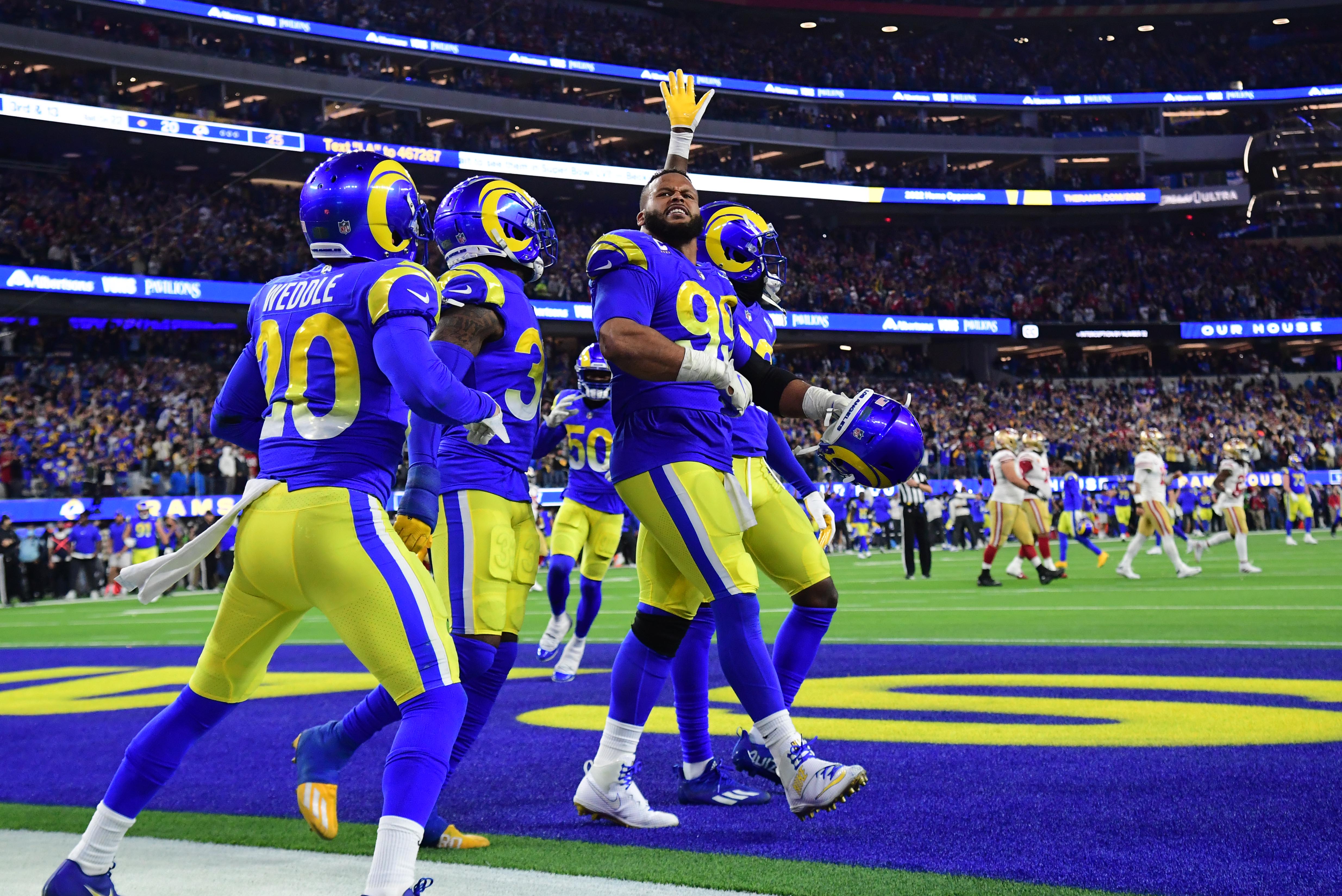 Super Bowl props to avoid Aaron Donald Los Angeles Rams