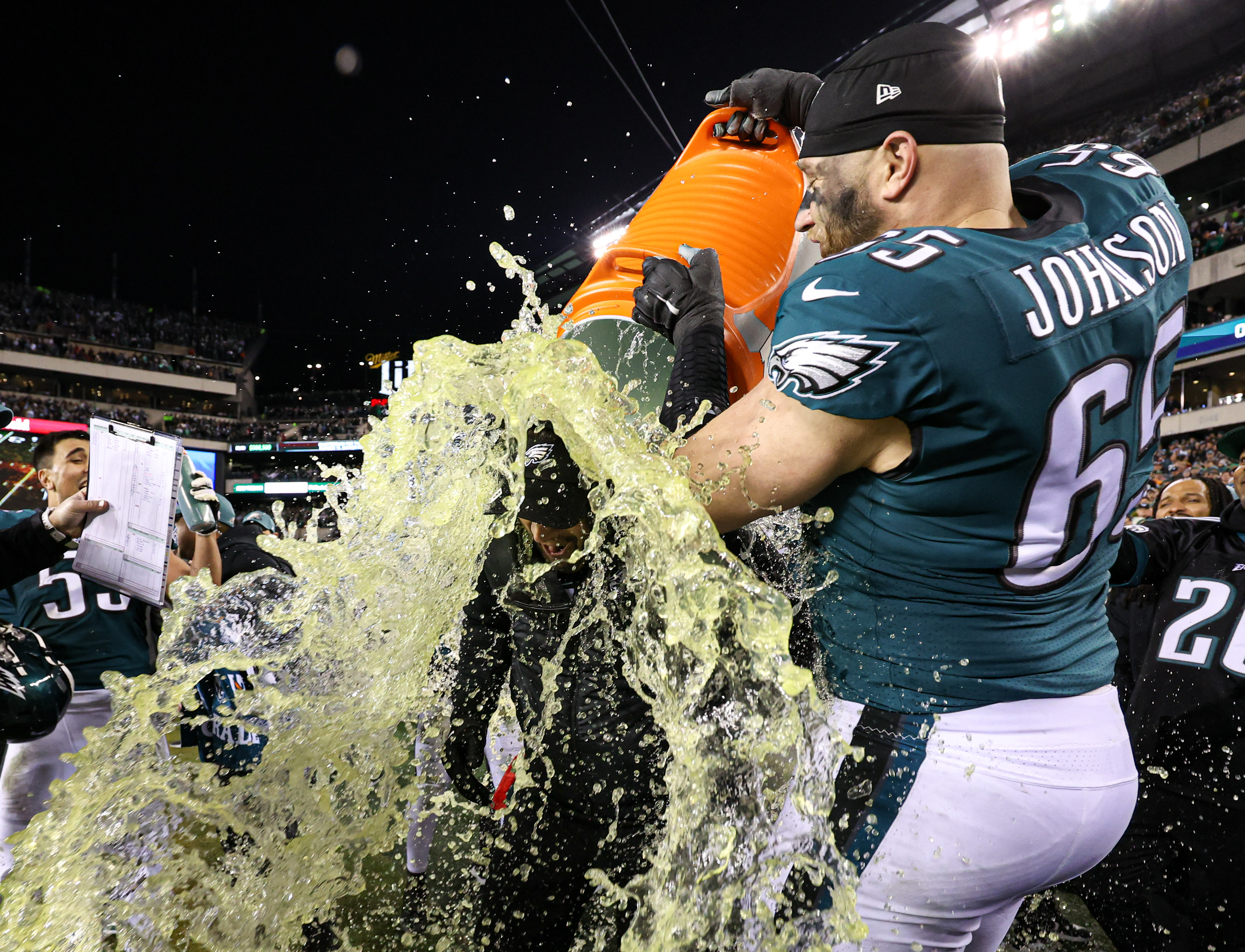 Super Bowl props to avoid Gatorade shower Philadelphia Eagles