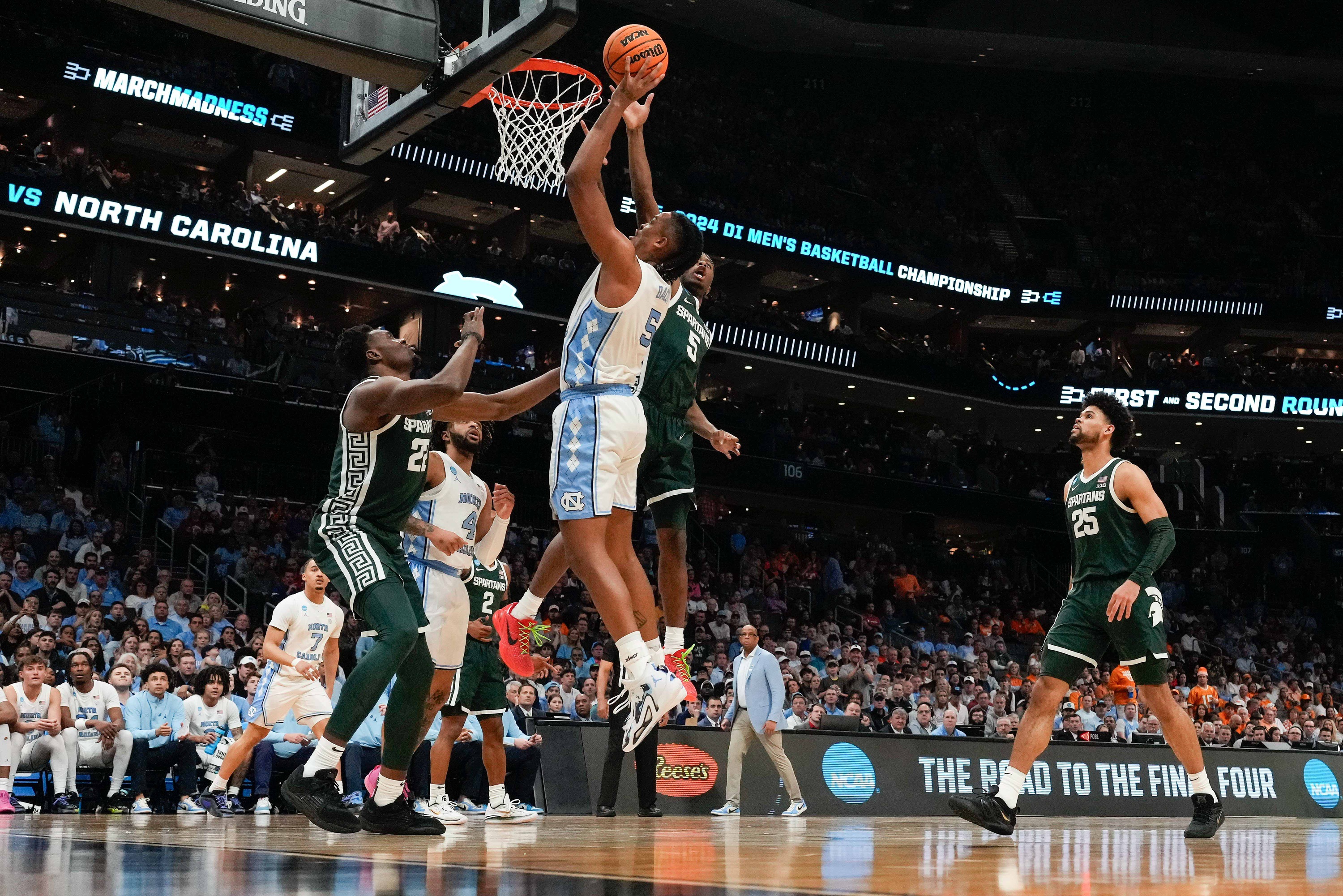 Sweet 16 upset picks Armando Bacot UNC Tar Heels