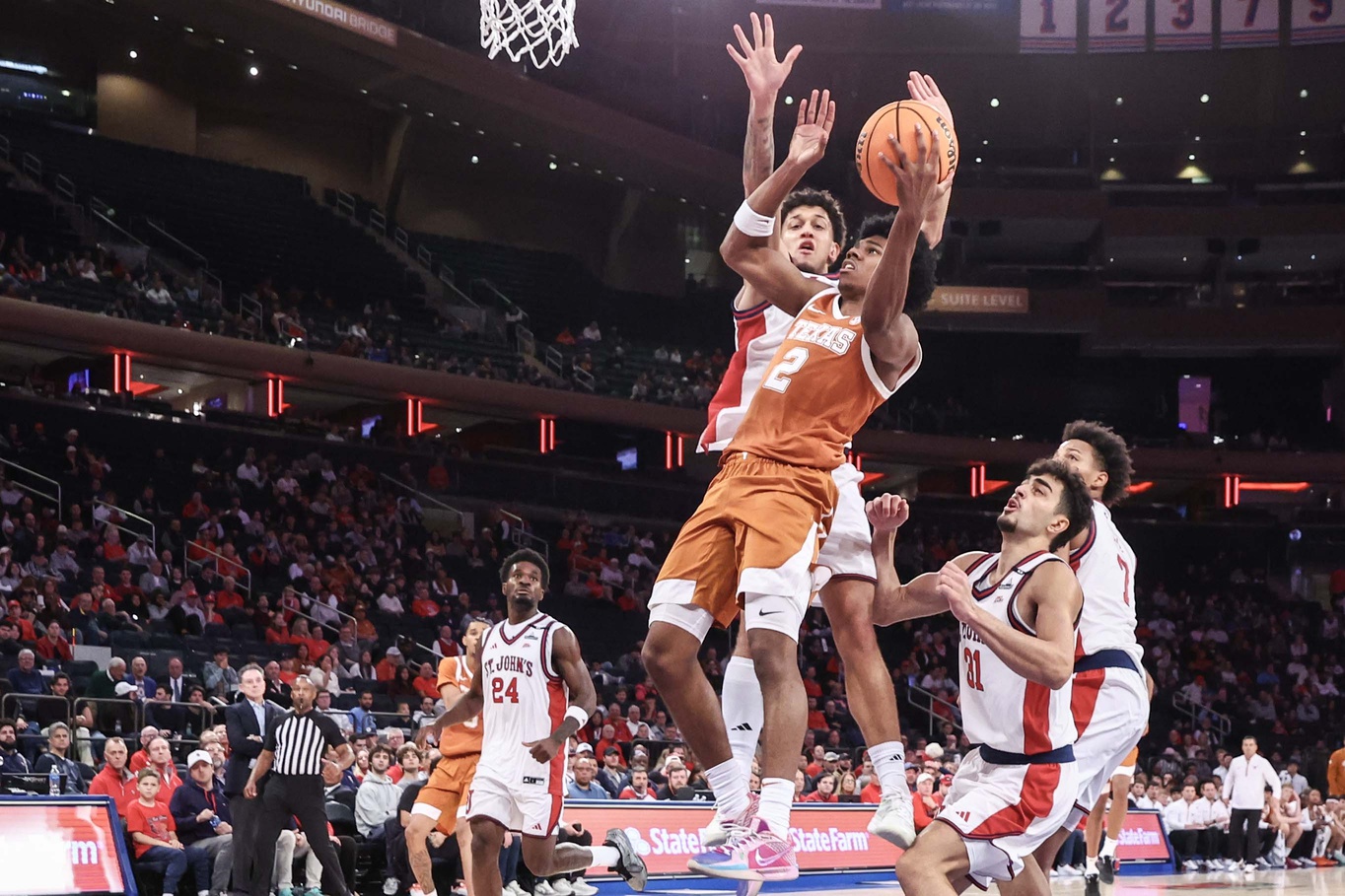Texas Longhorns basketball predictions Isaiah Johnson