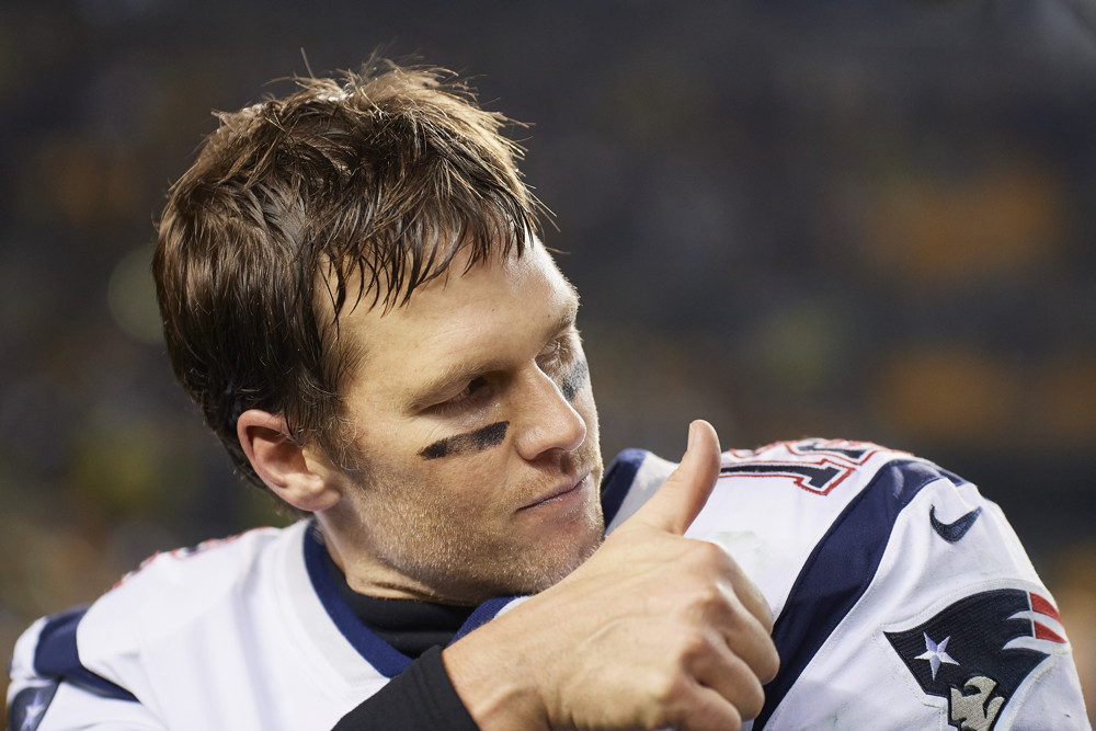 New England Patriots quarterback Tom Brady