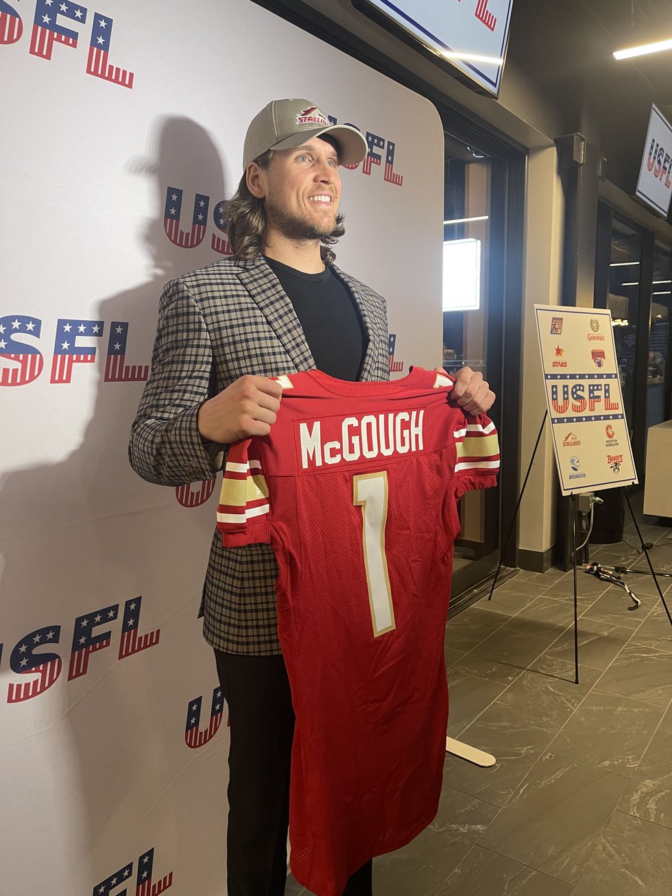 usfl picks Alex McGough Birmingham Stallions predictions best bet odds