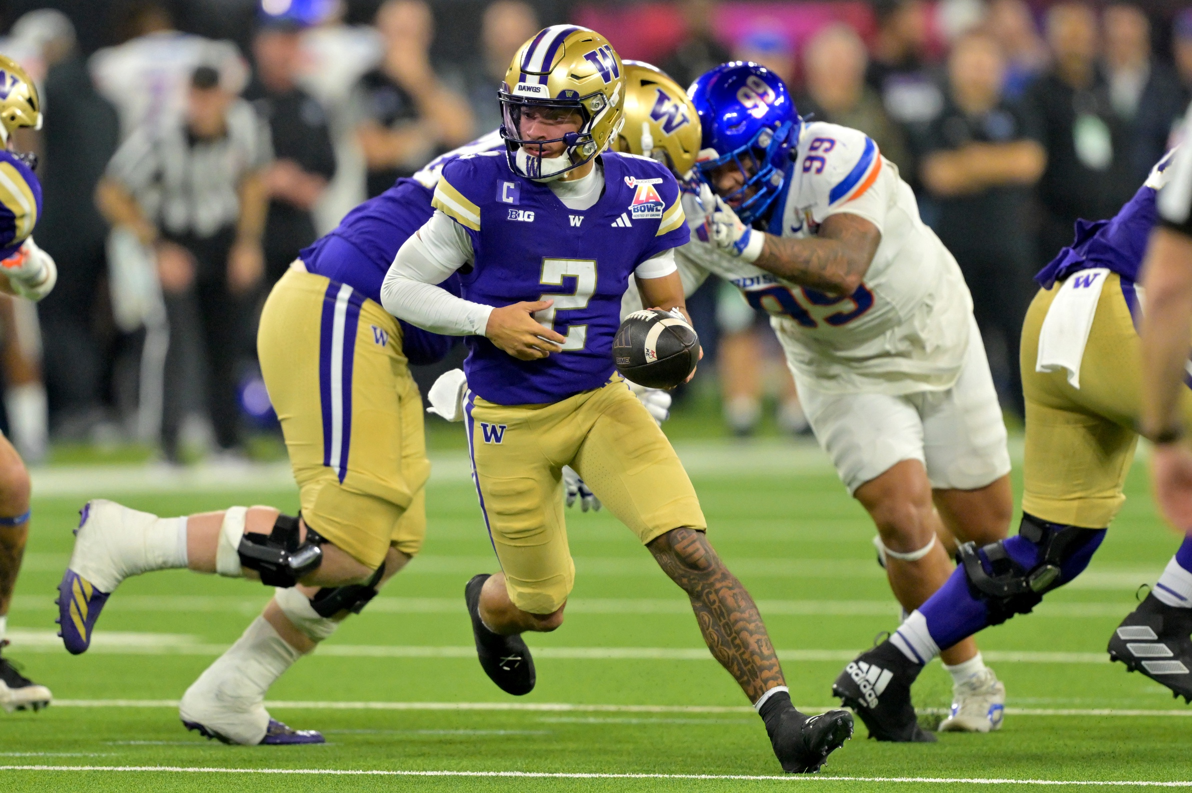 Washington Huskies football predictions Demond Williams Jr.